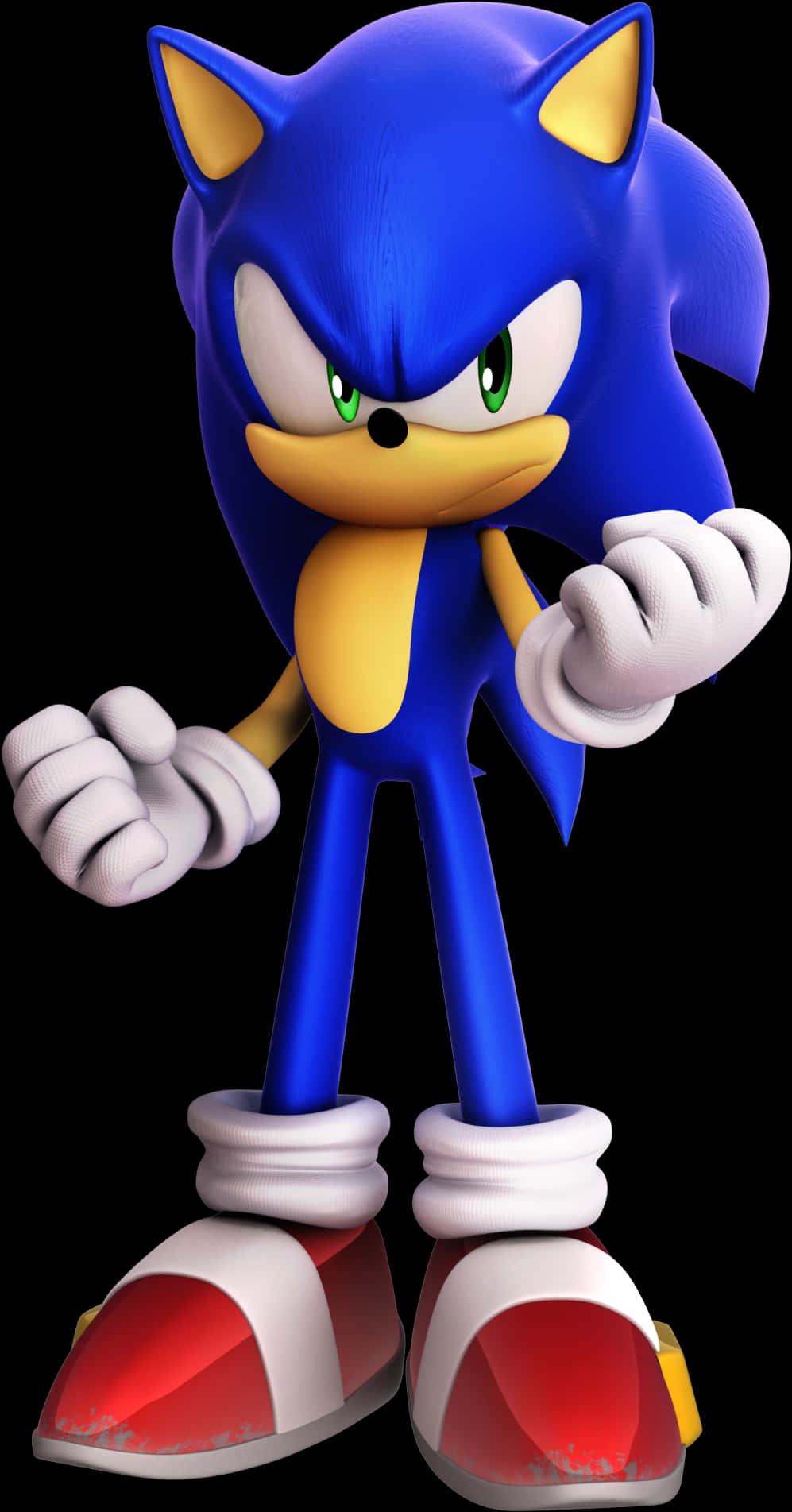 Sonic the Hedgehog en pose de pie Fondos de pantalla