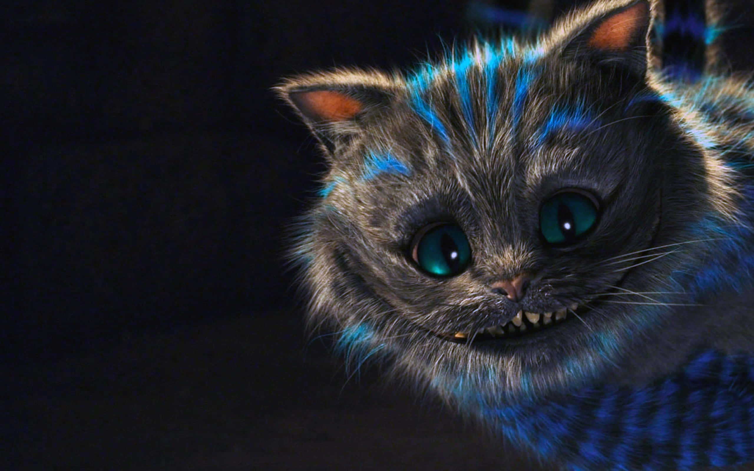 "Sonriendo ampliamente: el Gato de Cheshire" Fondos de pantalla