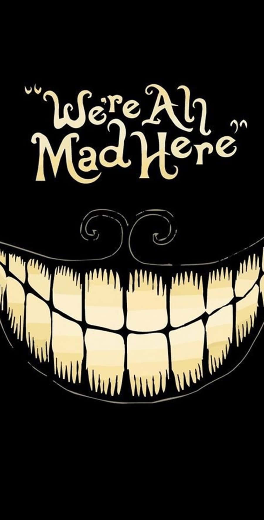 Sonrisa del Gato de Cheshire Fondo de Pantalla Divertido para Adultos Fondos de pantalla