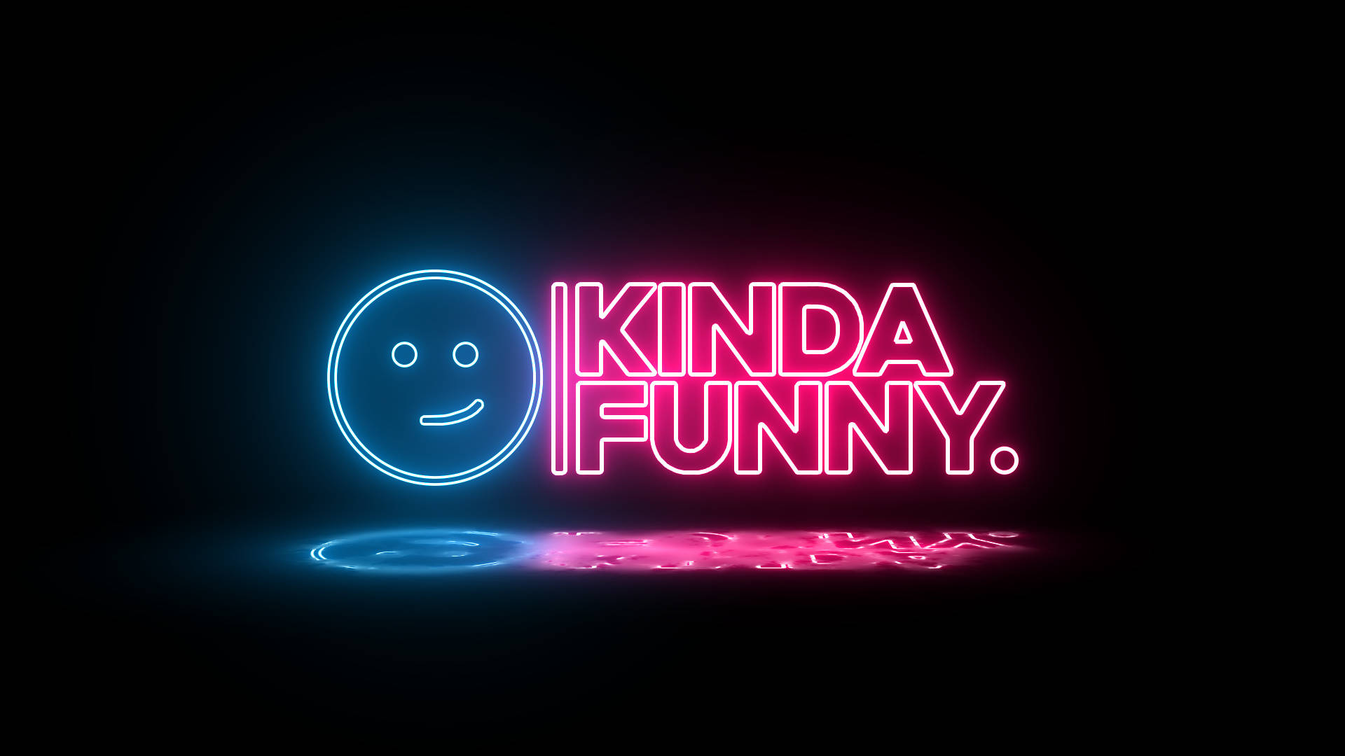 Sonrisa Neón de Kinda Funny Fondos de pantalla