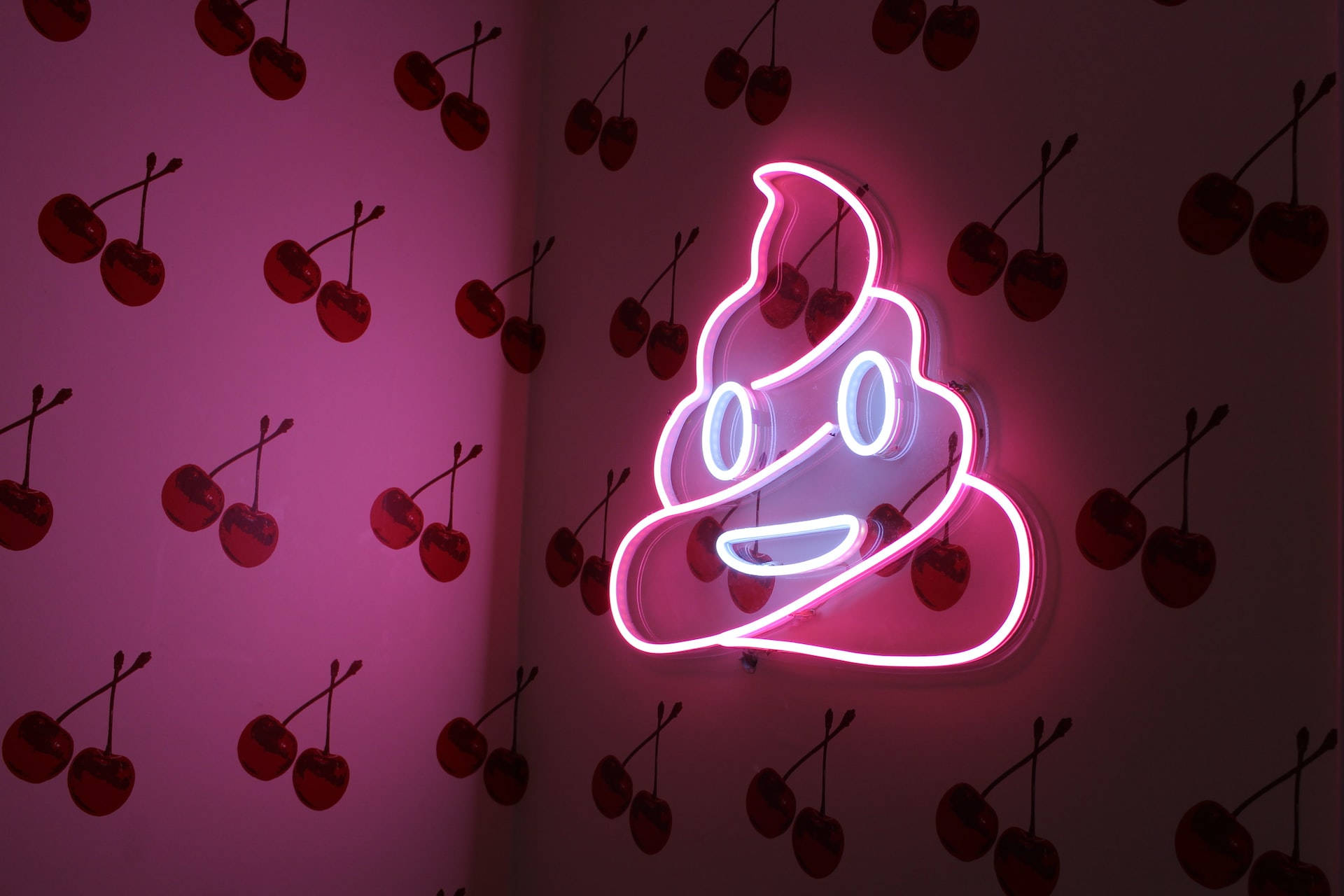 Sonrisa Neon de Caca Fondos de pantalla