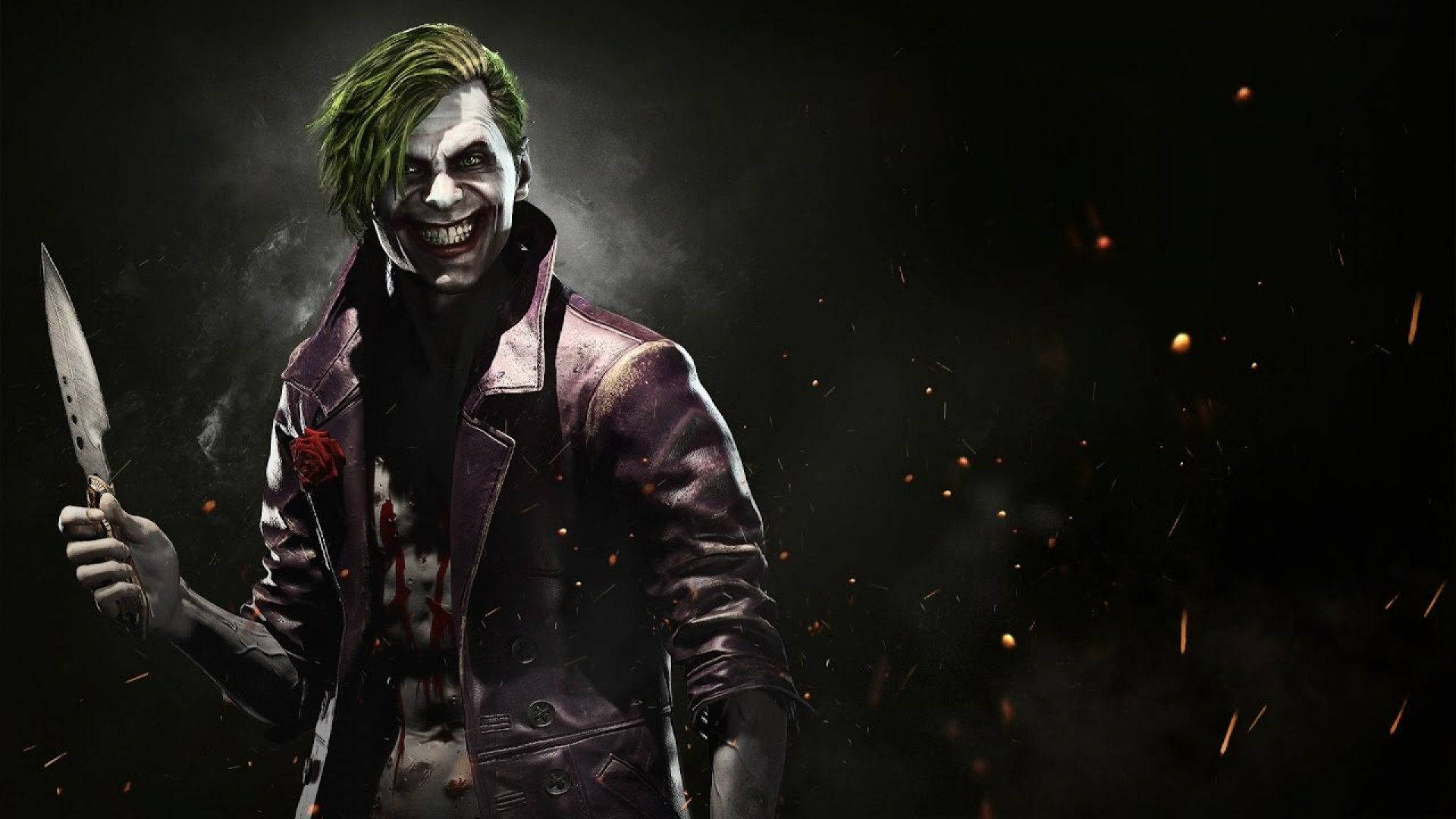 Fondo de pantalla de Sonrisa Siniestra del Joker