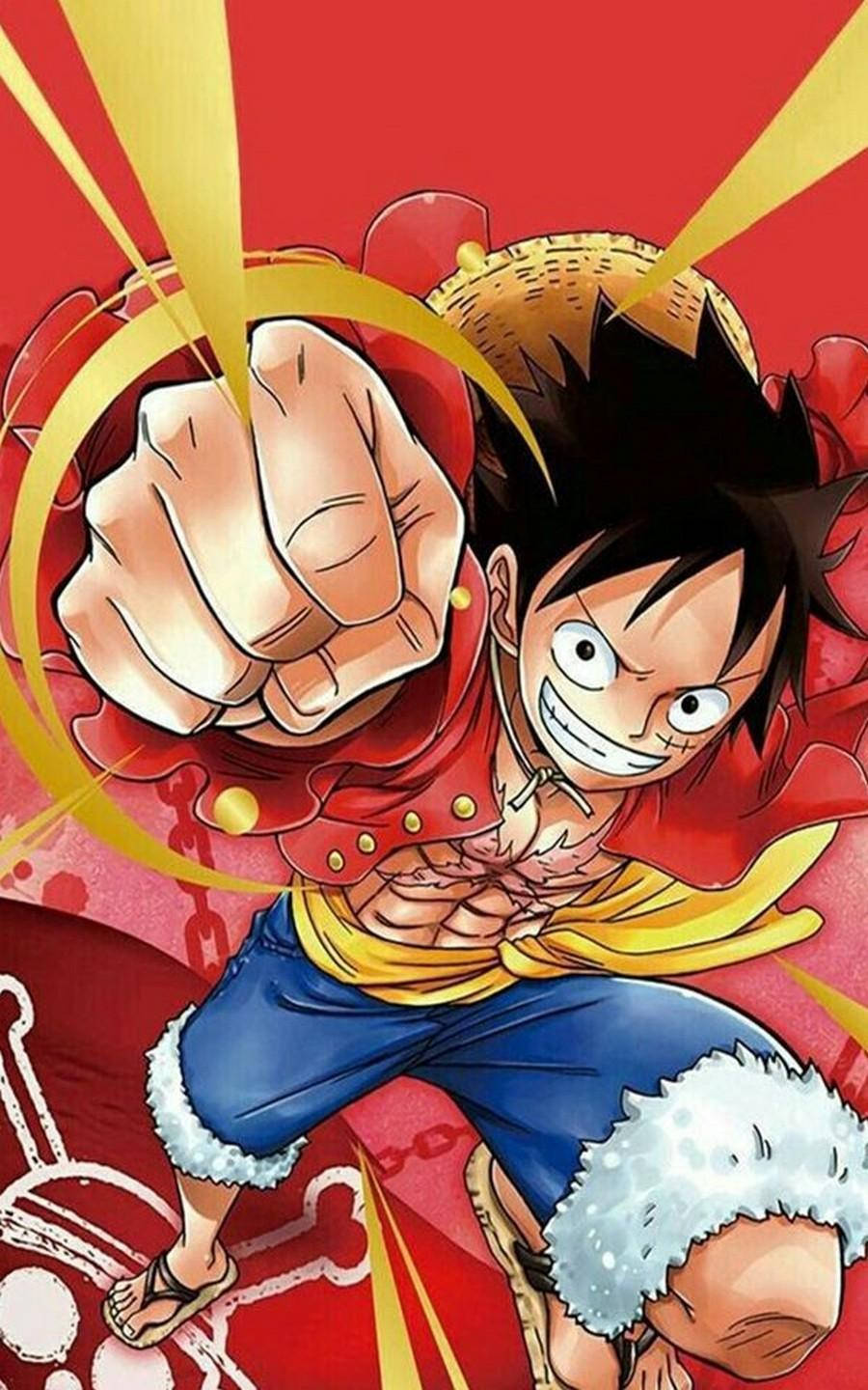 Sonrisa y Puñetazo de Luffy Fondos de pantalla