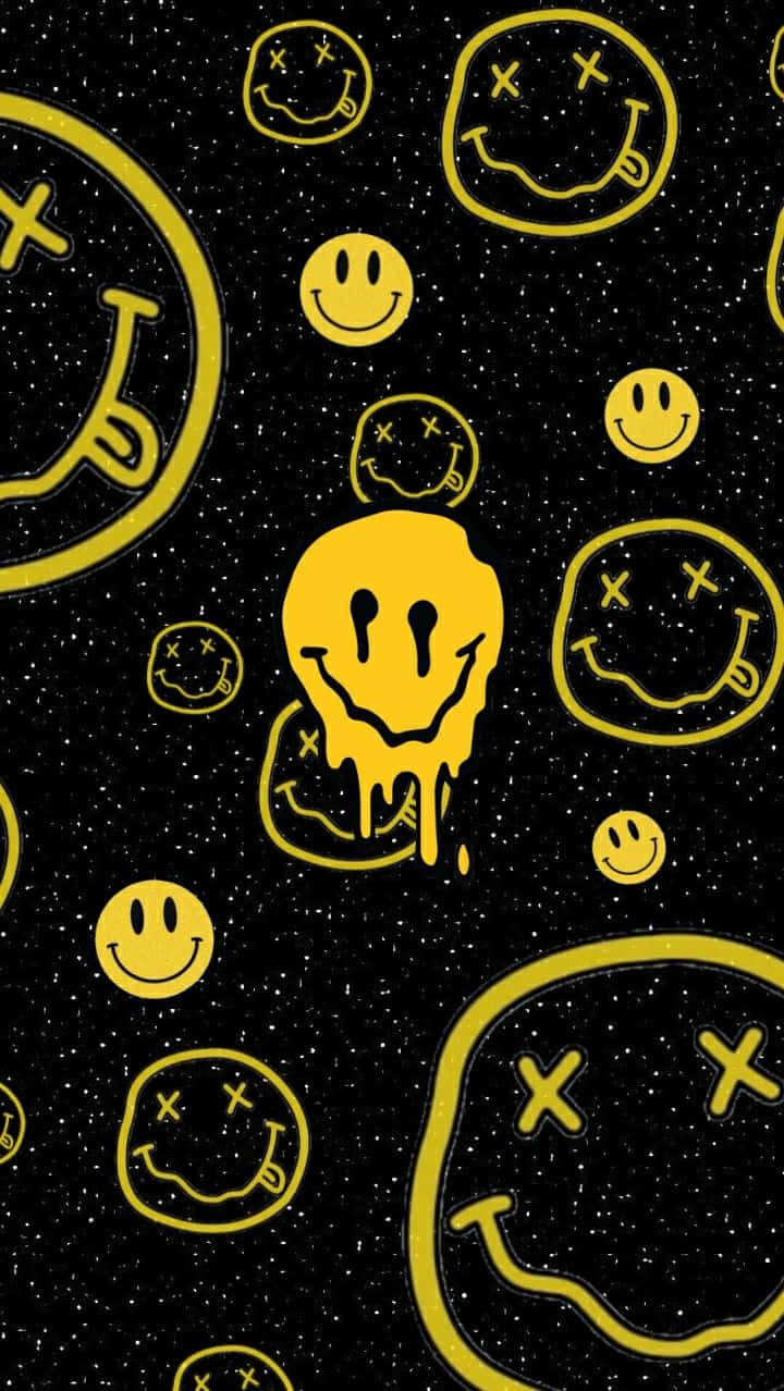 Sonrisas Góticas y Psicodélicas Adorables Fondos de pantalla