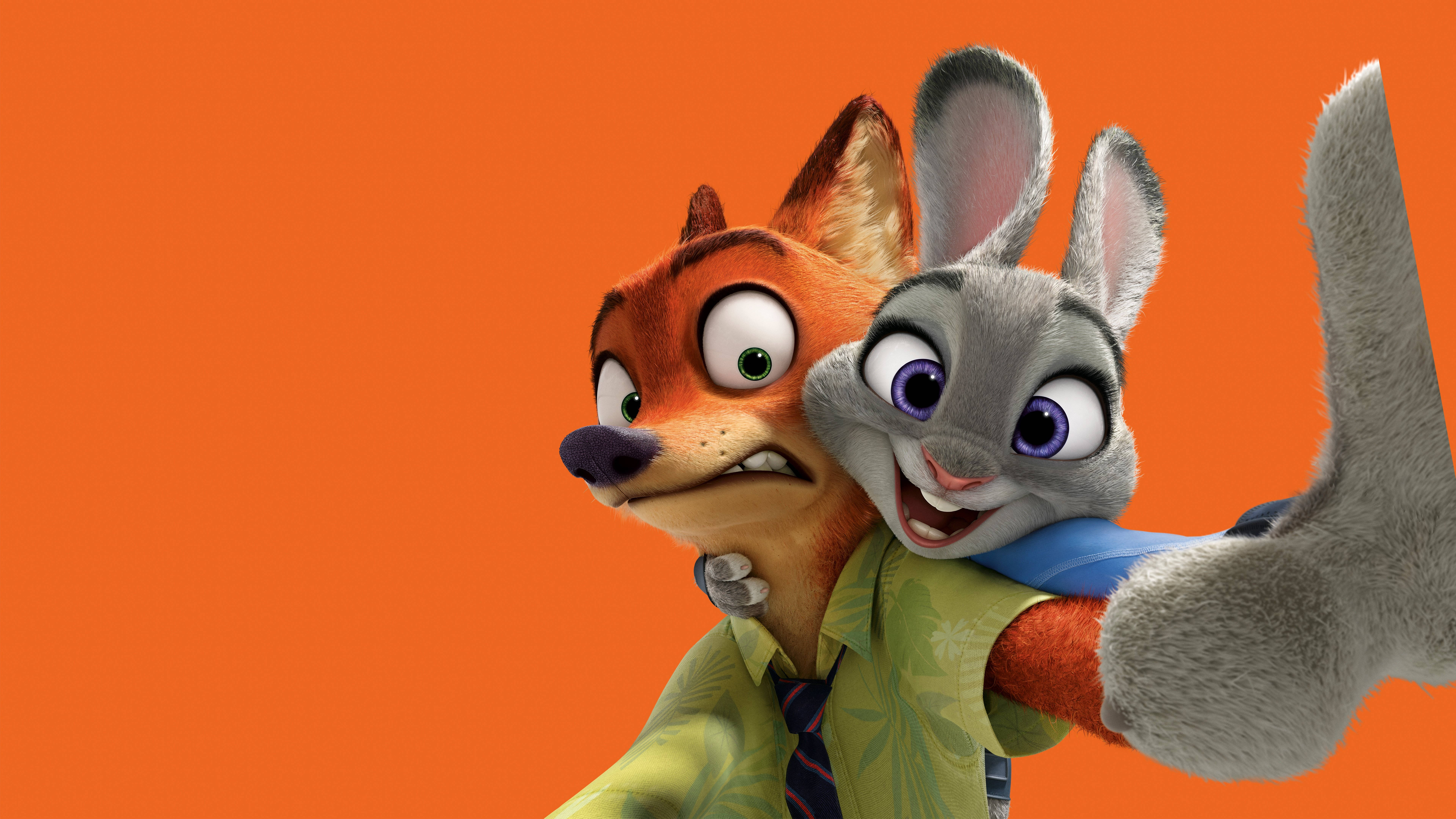 Sorprendente Fondo de Escritorio Ultra HD 8K de Zootopia Fondos de pantalla