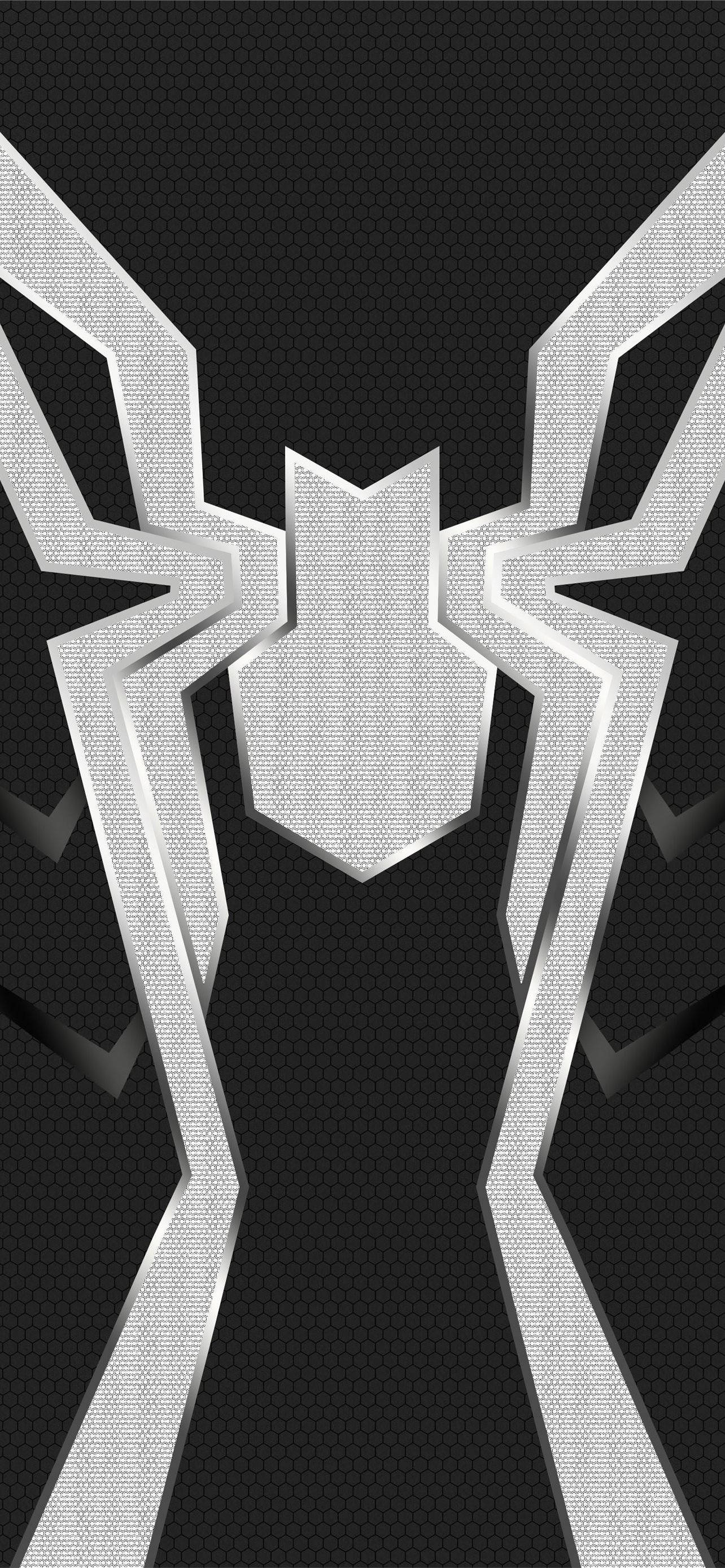 Spider-Man Alternativo Logo Blanco Negro Fondos de pantalla