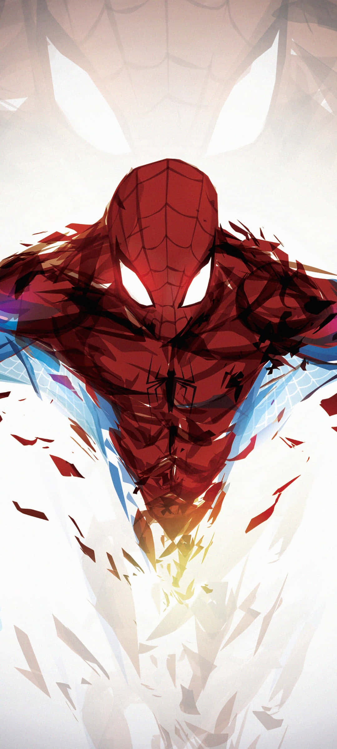 Spider-Man volando por el aire Fondos de pantalla