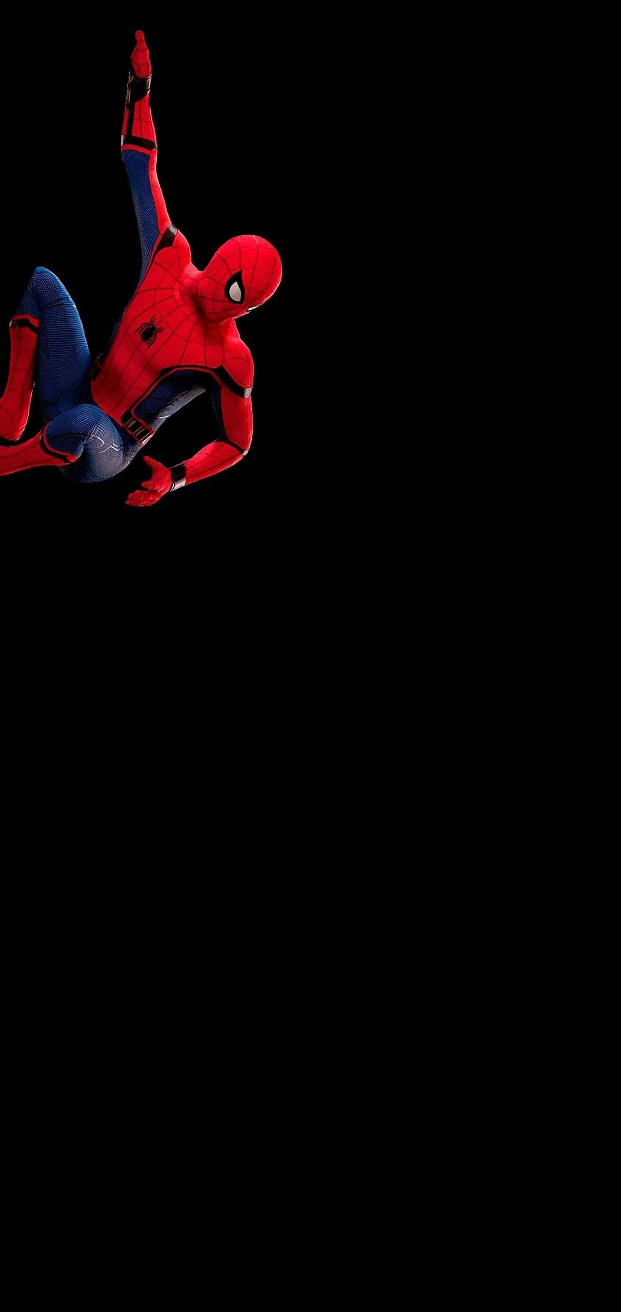 Spiderman en Agujero de Golpe Negro 4K Fondos de pantalla