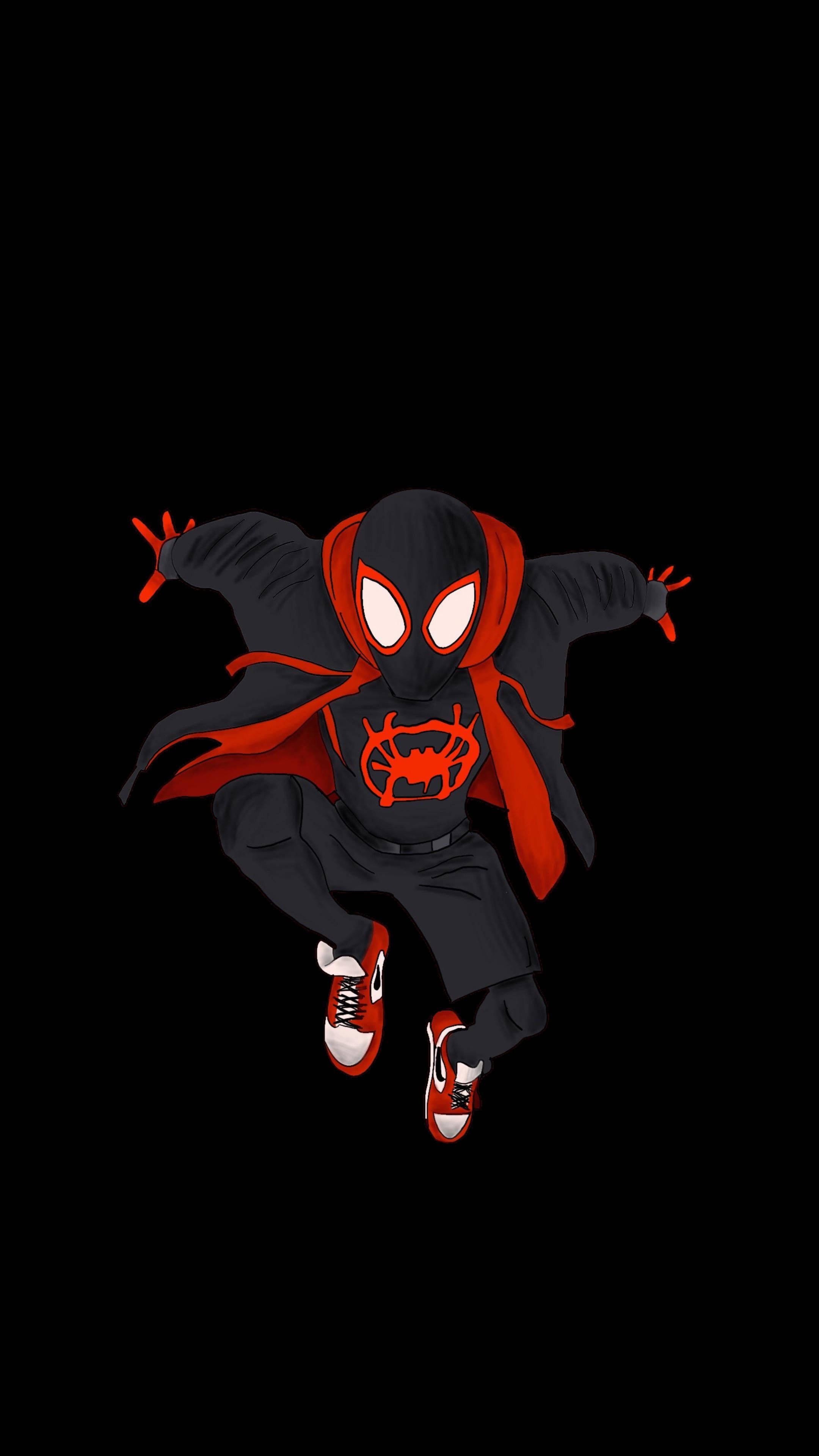 Spiderman Negro Amoled Negro Fondos de pantalla