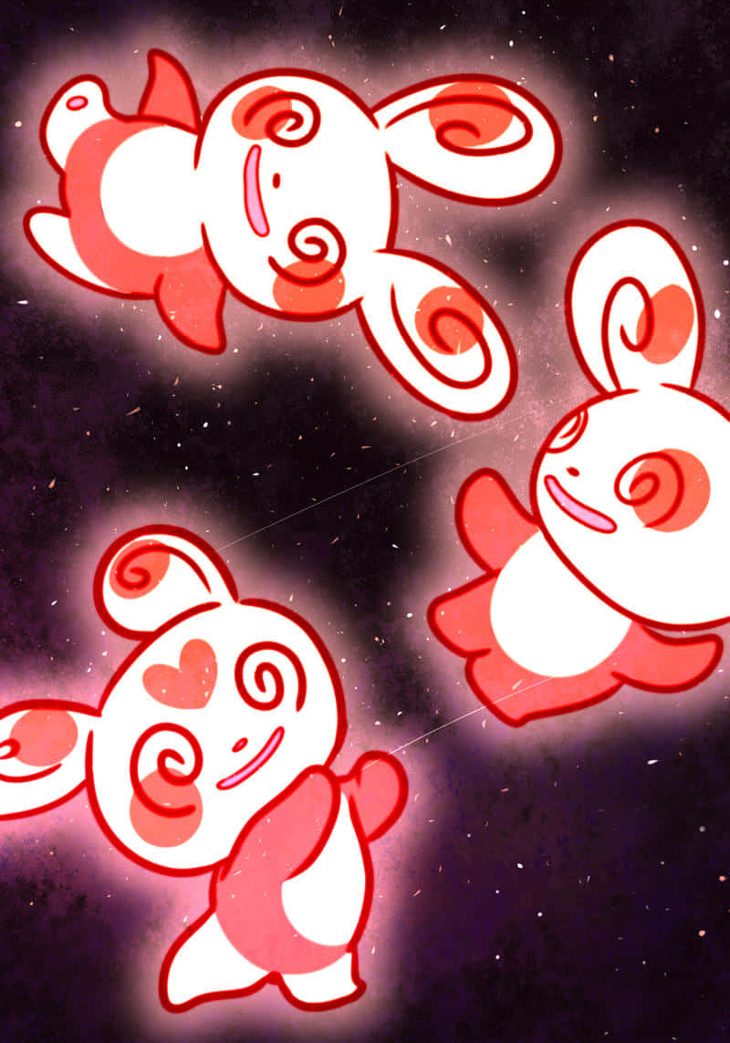 Spinda Rosa Brillante Fondos de pantalla