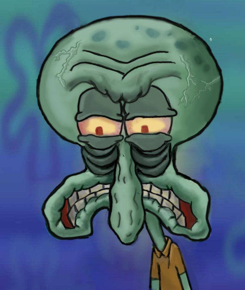 Squidward Tentacles Enfurecido Fondos de pantalla