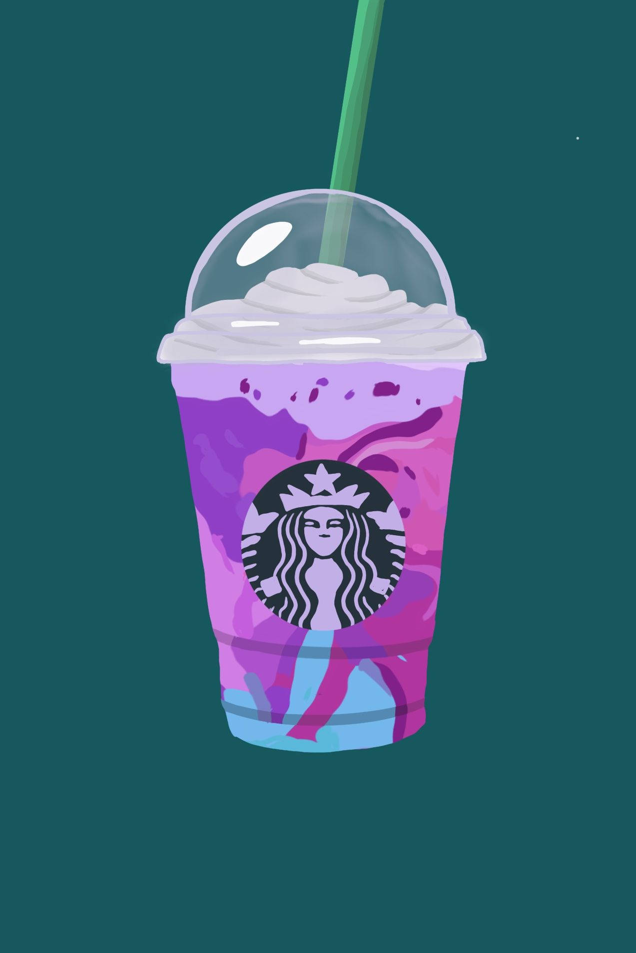 Starbucks galaxia iPhone Fondos de pantalla