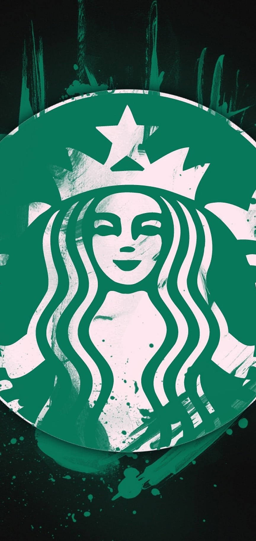 Starbucks graffiti para iPhone Fondos de pantalla