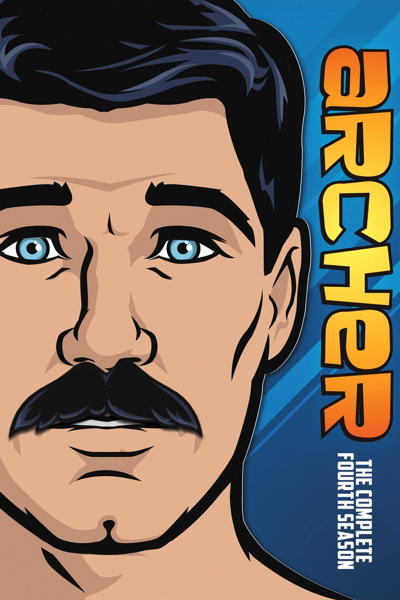 Sterling Archer listo para la acción - Póster de la Temporada 4 de Archer en DVD Fondos de pantalla