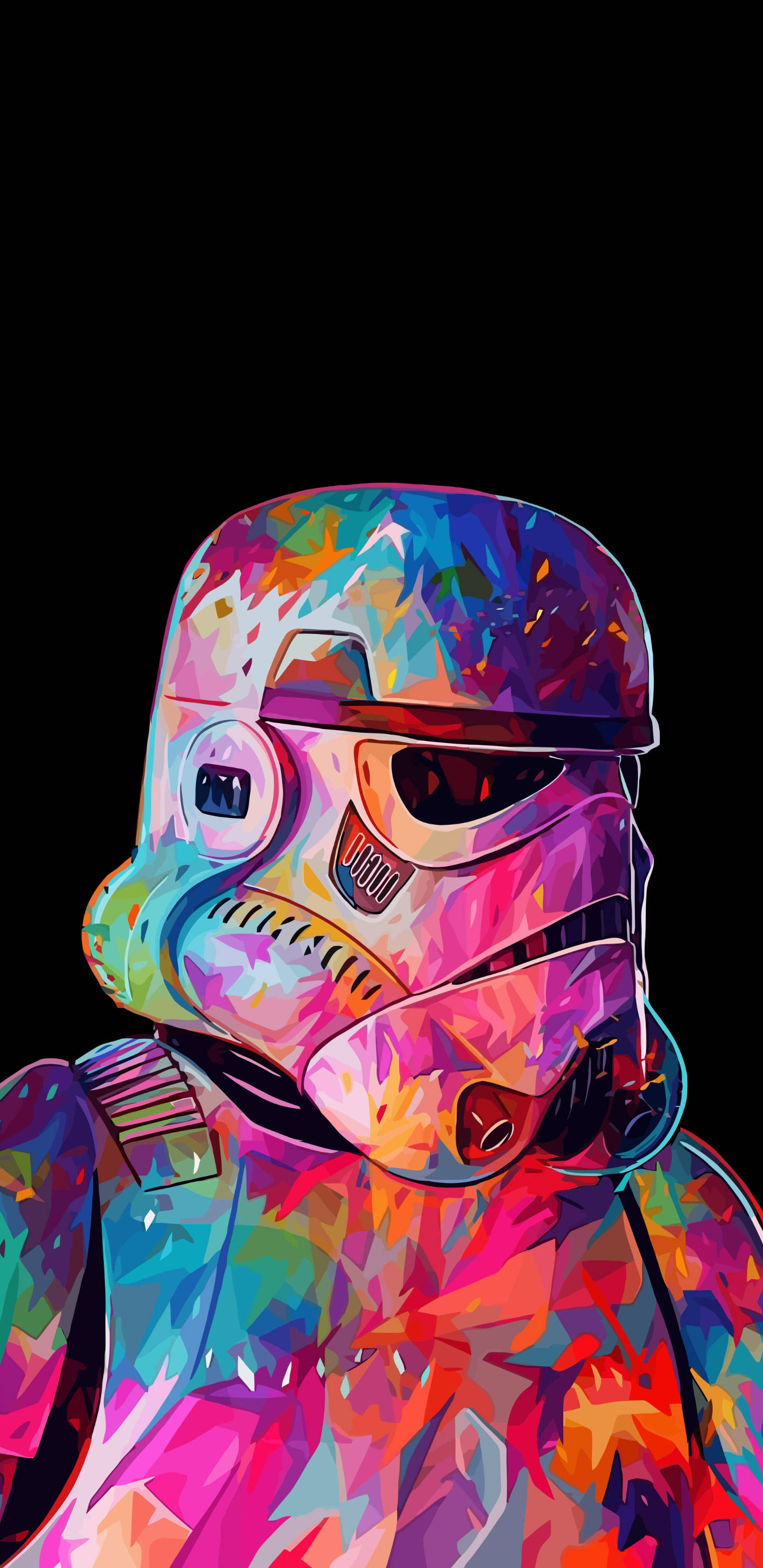 Stormtrooper Colorido 2K Amoled Fondos de pantalla