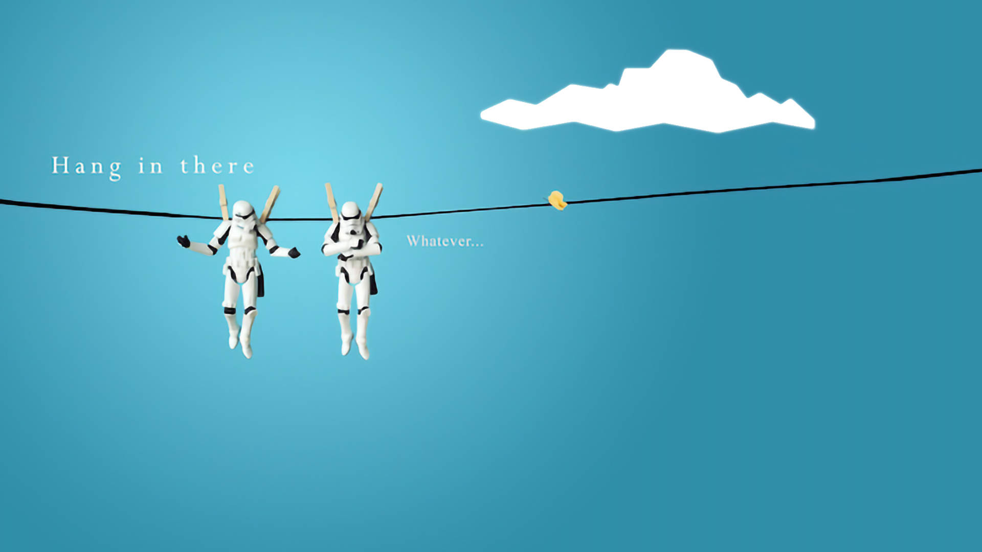 Stormtroopers Colgados y Divertidos Fondos de pantalla