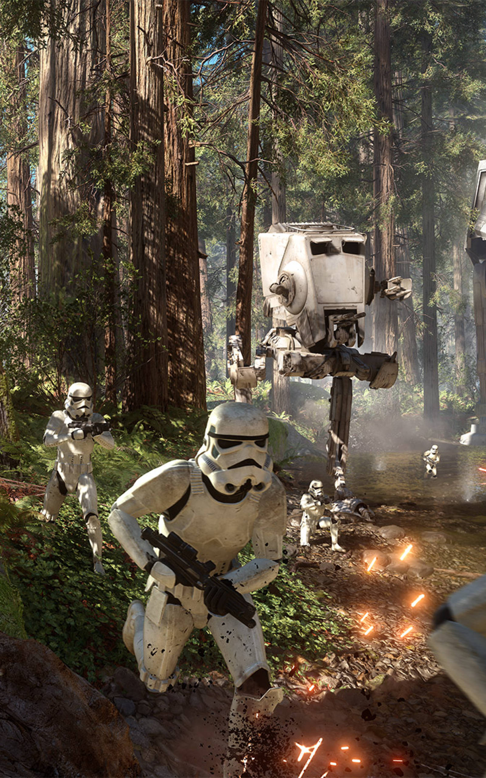 Stormtroopers en Acción Star Wars Tablet Fondos de pantalla