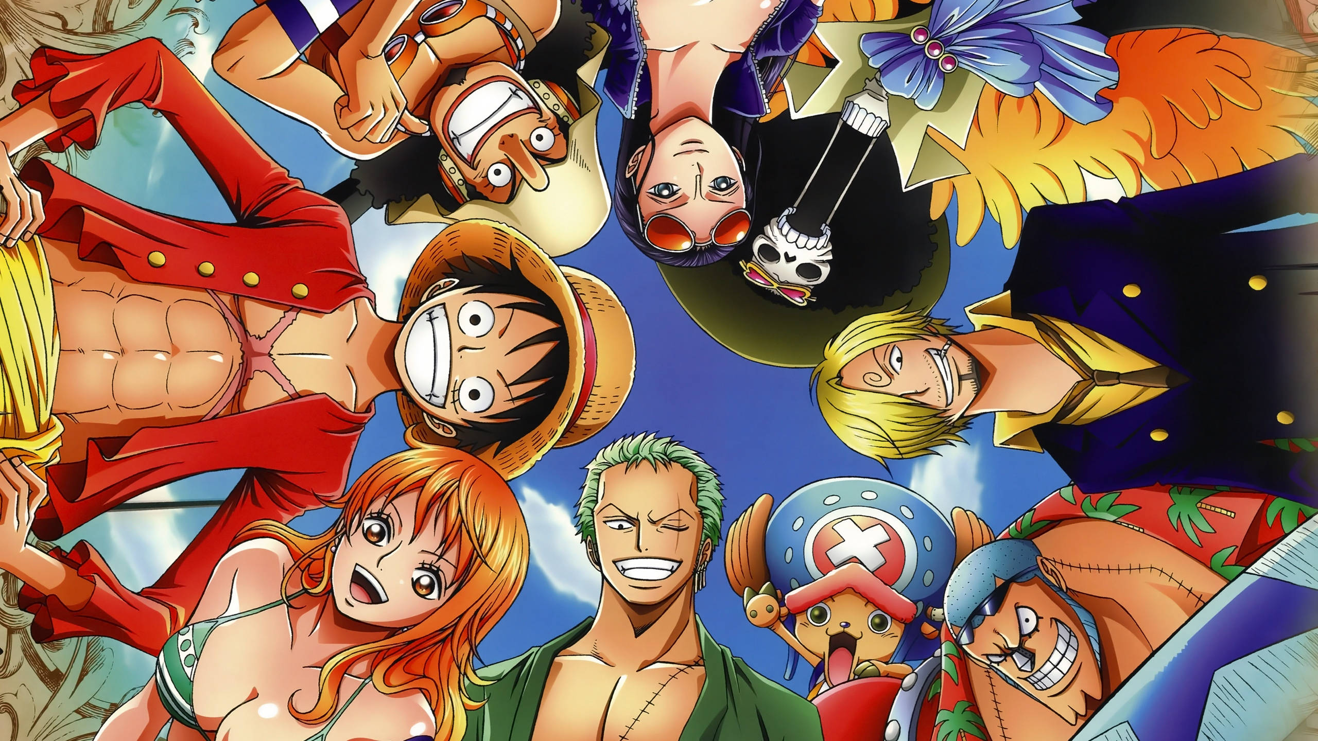 Straw Hats Grupo One Piece Escritorio Fondos de pantalla