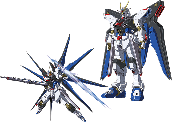 Strike Freedom Gundam en Dobles Posturas Fondos de pantalla