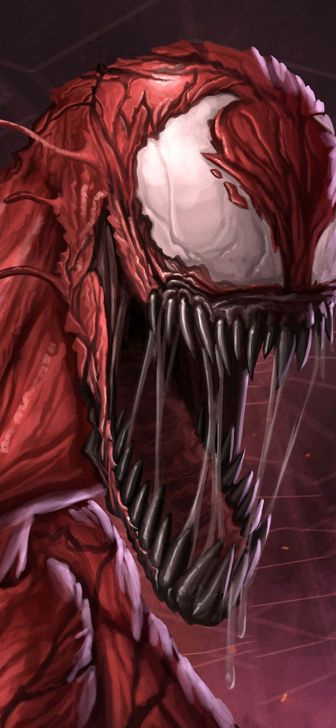Subtítulo: Desata la Furia con el Fondo de Pantalla de Carnage para iPhone Fondos de pantalla
