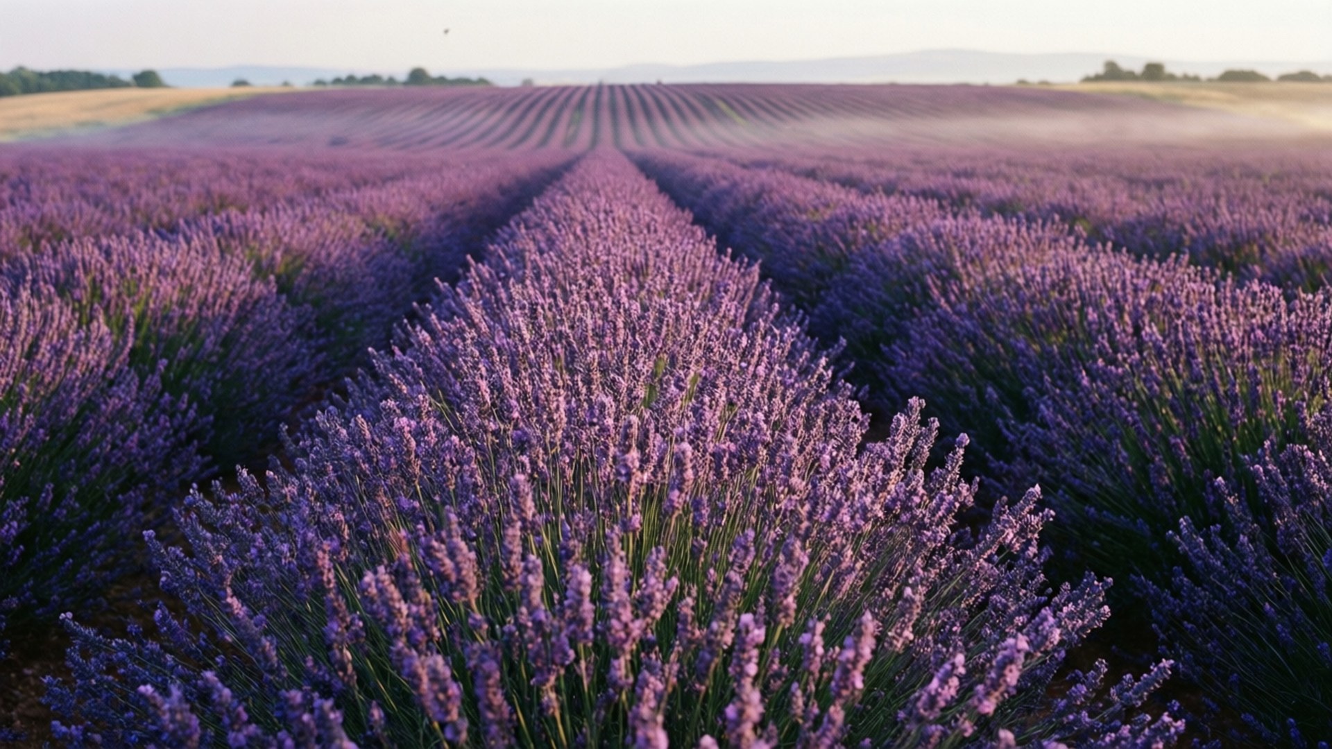 Sueño de Campo de Lavanda Fondos de pantalla