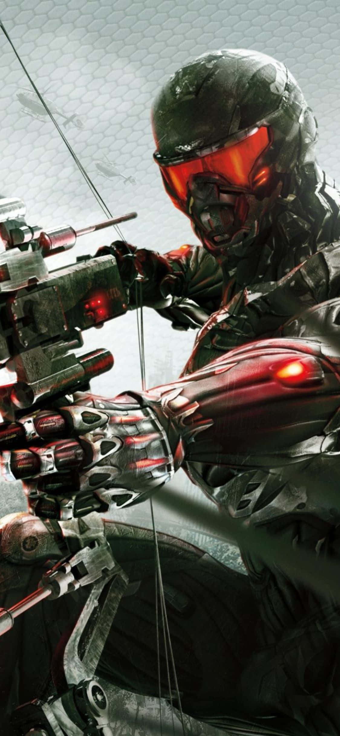 Sumérgete en el emocionante mundo de Crysis 3 con iPhone X Fondos de pantalla