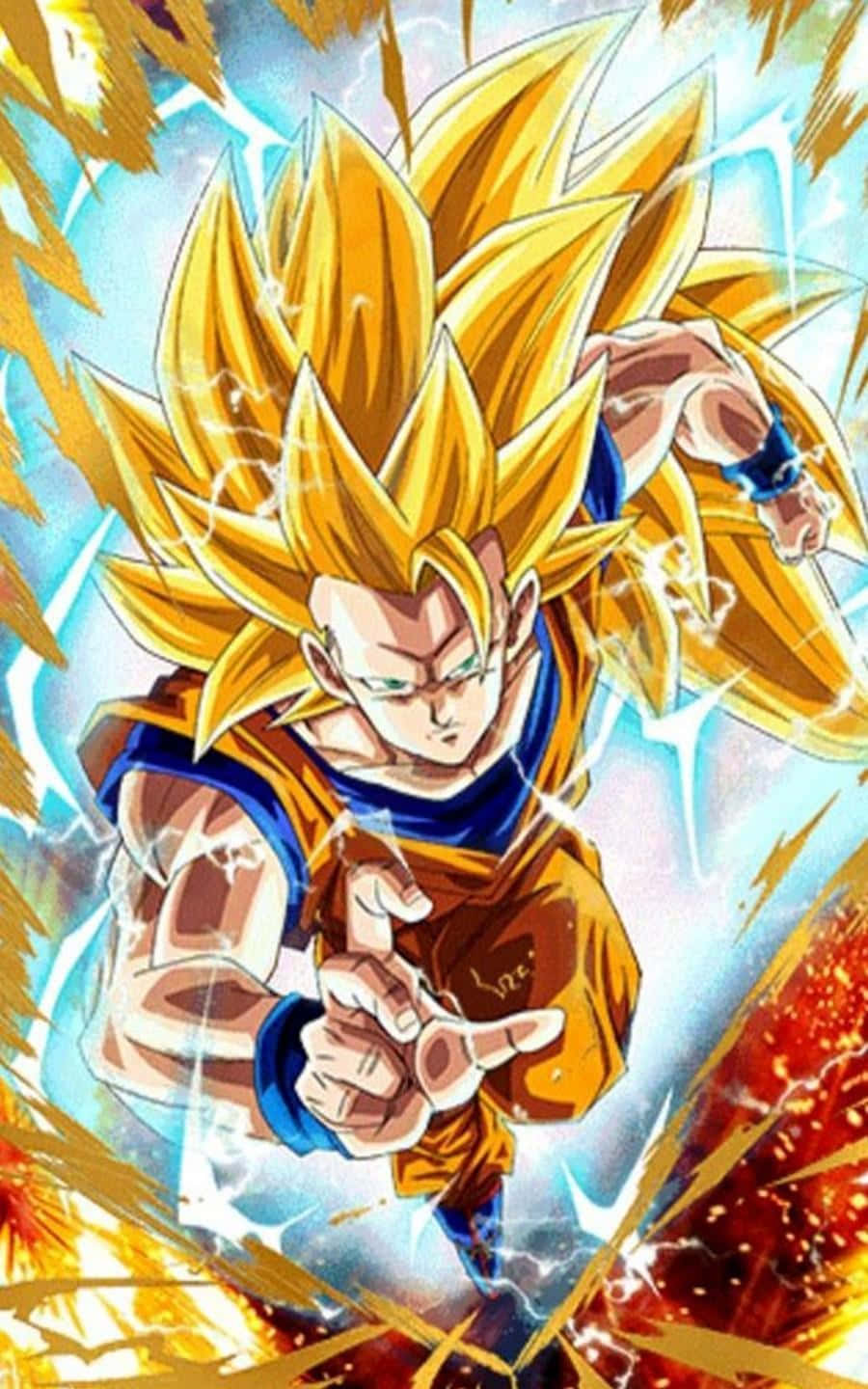 Sumérgete en el poder de Super Saiyan Fondos de pantalla