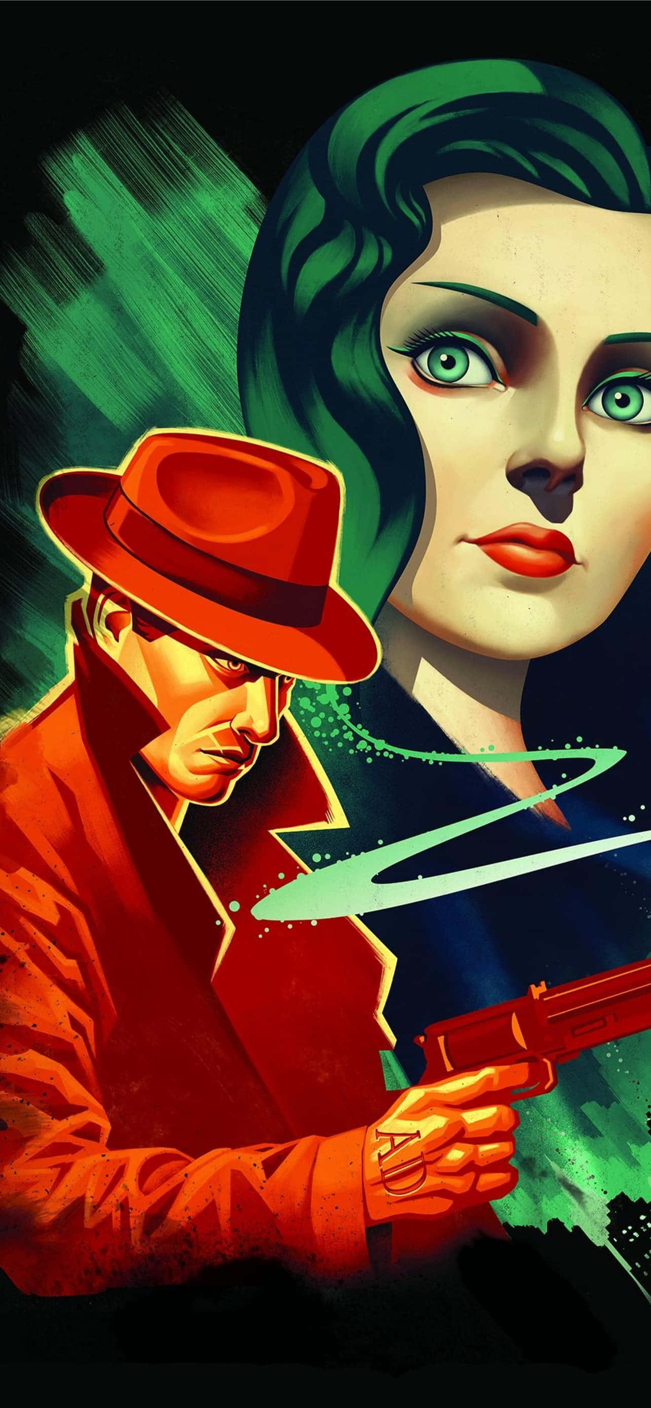 Sumérgete en el mundo de Bioshock con este fondo de pantalla 4K para iPhone. Fondos de pantalla