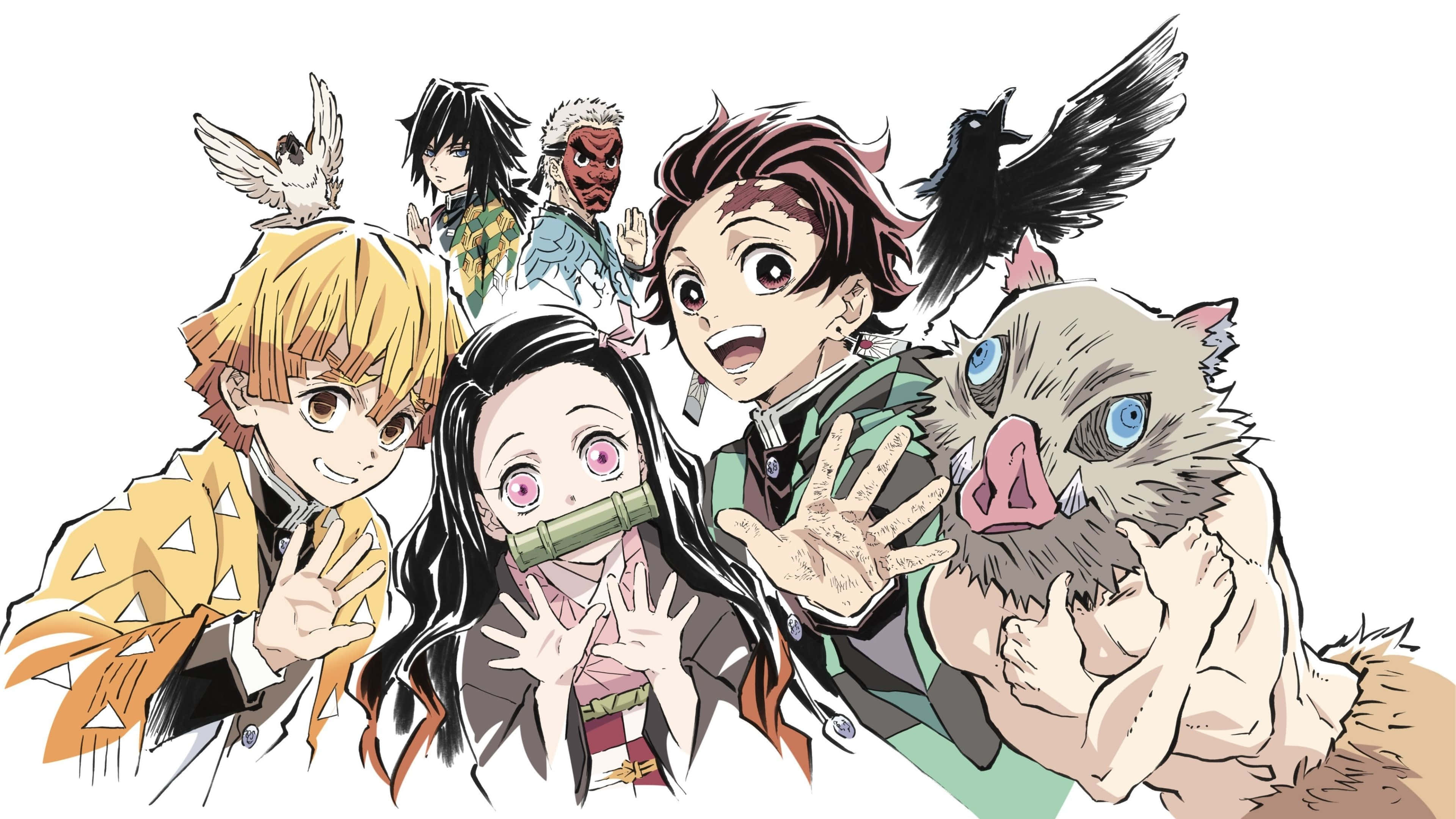 Sumérgete en la épica aventura de Demon Slayer Fondos de pantalla