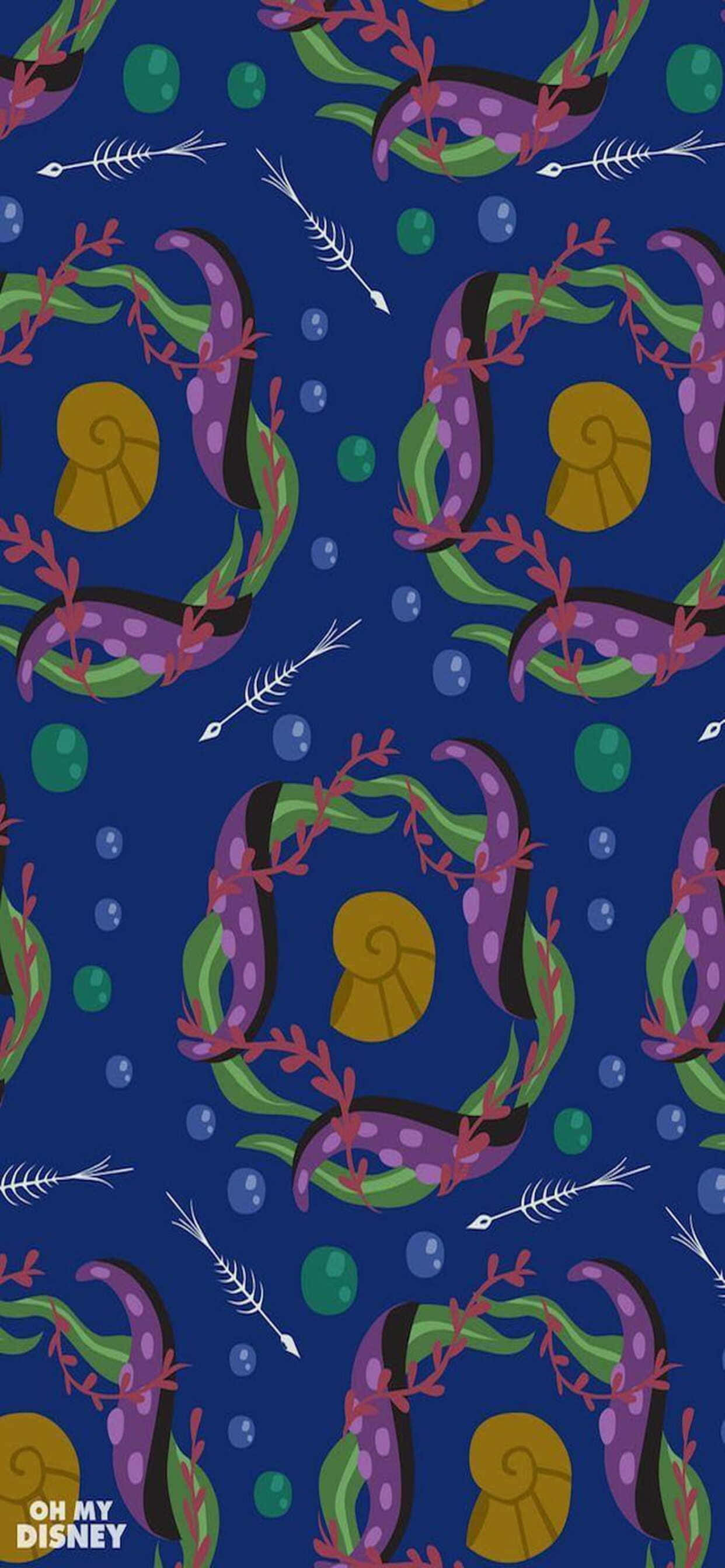Sumérgete en la magia con el fondo de Disney para iPhone XS Max Fondos de pantalla