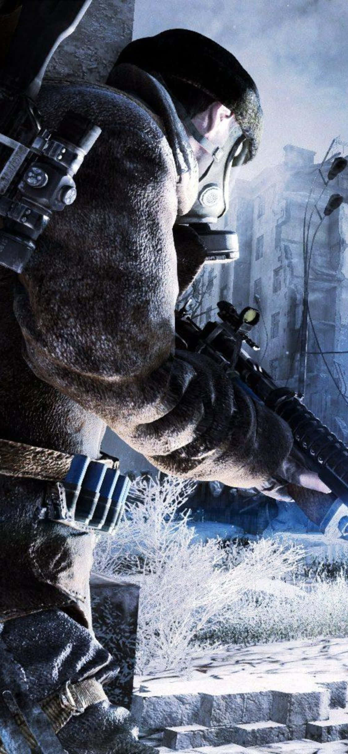 Sumérgete en los Detalles Más Finos de Metro Exodus en tu Nuevo iPhone X Fondos de pantalla