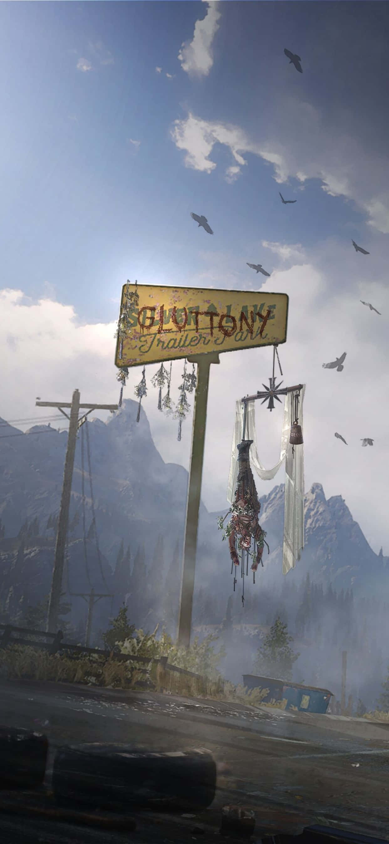 Sumérgete en un mundo de aventuras con un iPhone Xs Max y Far Cry 5 Fondos de pantalla