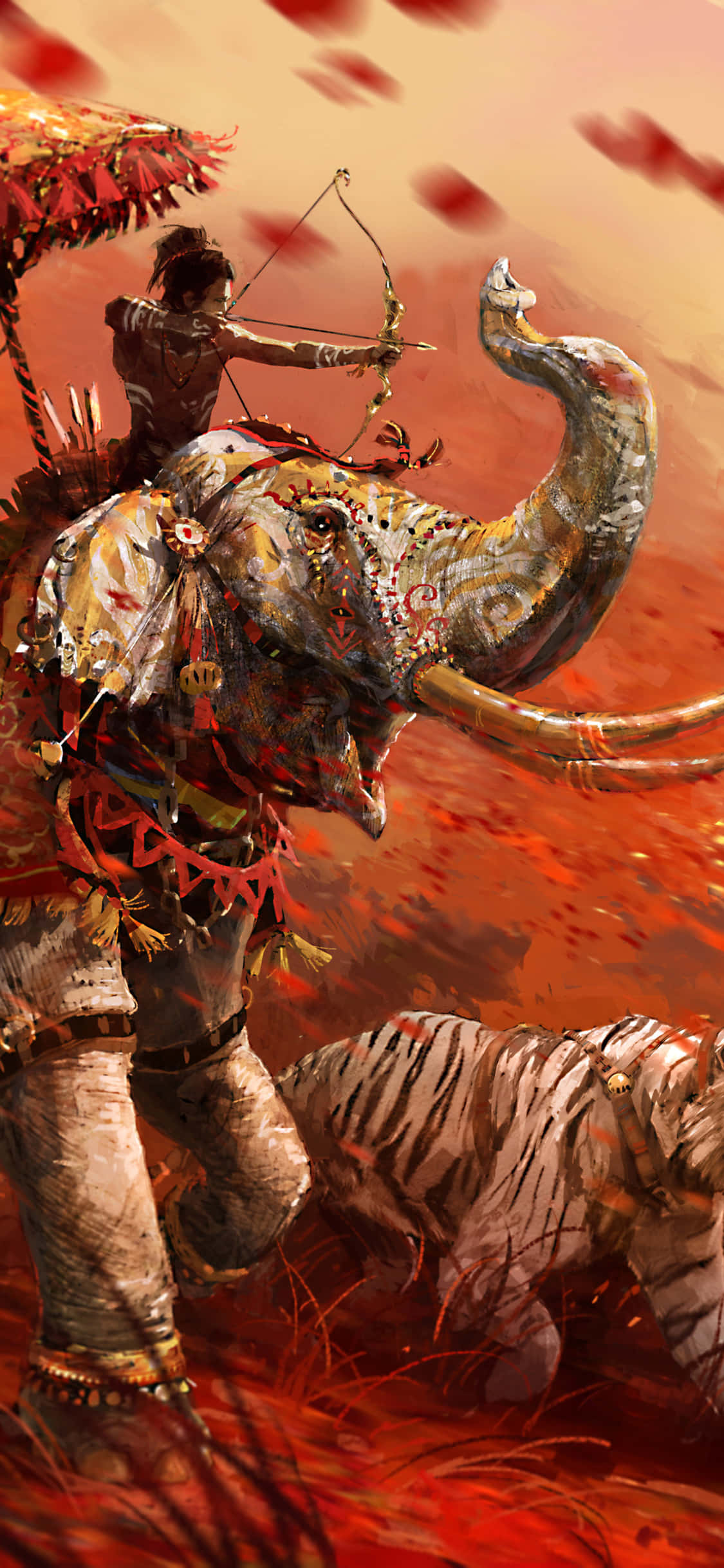 Sumérgete en una aventura con Far Cry 4 en tu iPhone Xs Fondos de pantalla