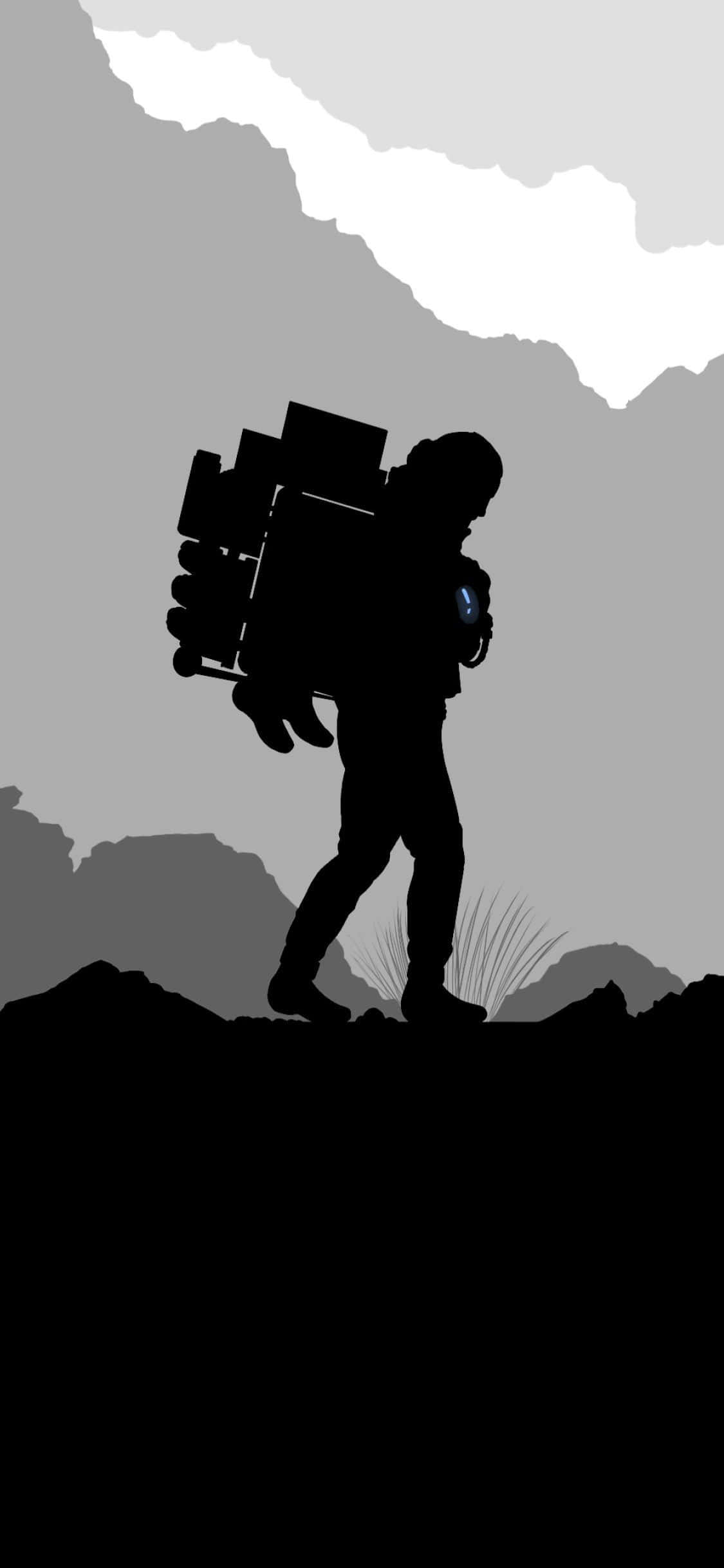 Sumérgete en una aventura con iPhone X y Death Stranding Fondos de pantalla