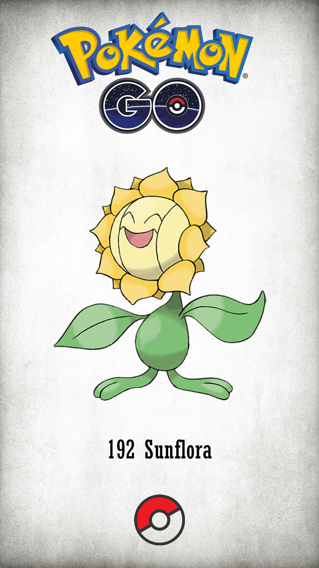 Sunflora en Pokémon Go Fondos de pantalla
