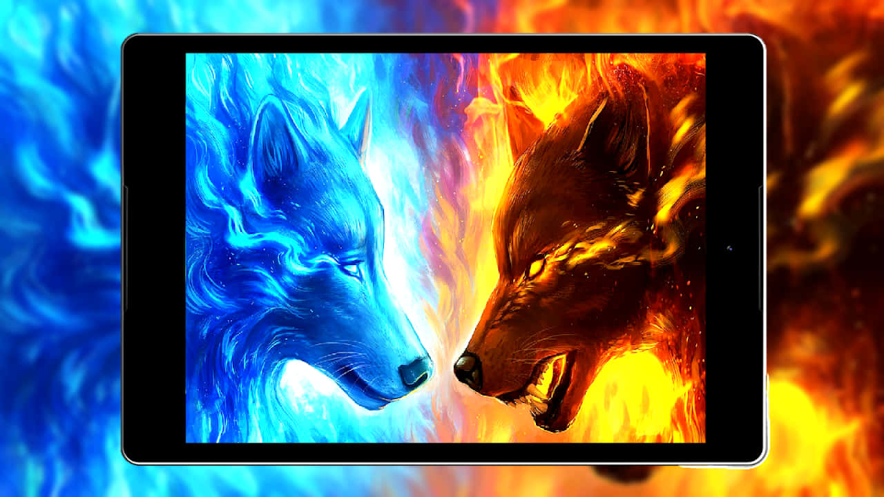 Super Cool Wolf - Un Fondo de Pantalla Increíblemente Bueno Fondos de pantalla