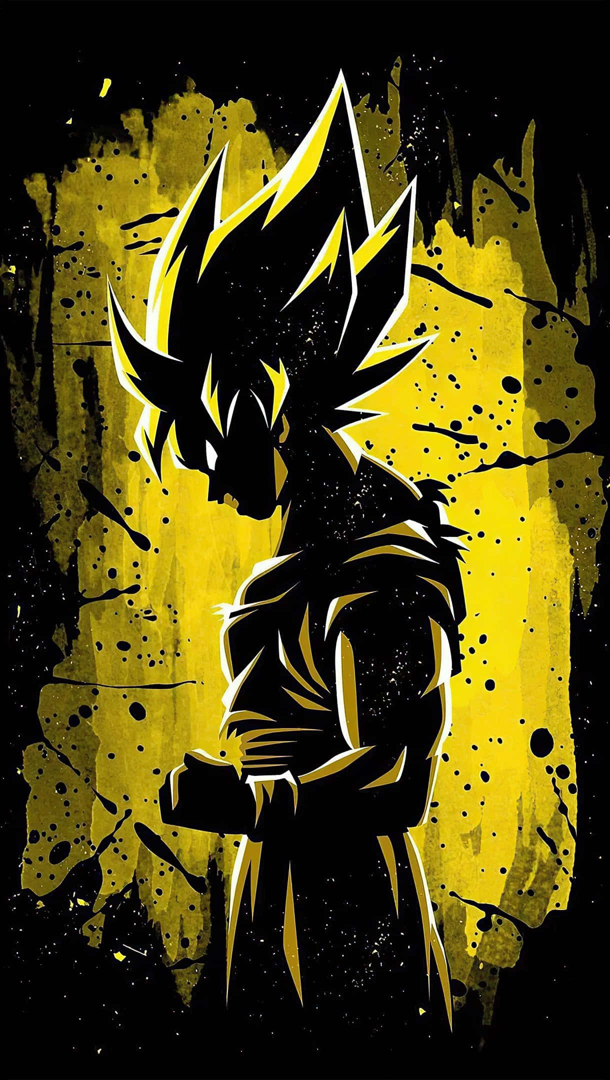 Super Saiyan Ascendente - Un Tributo Minimalista Fondos de pantalla