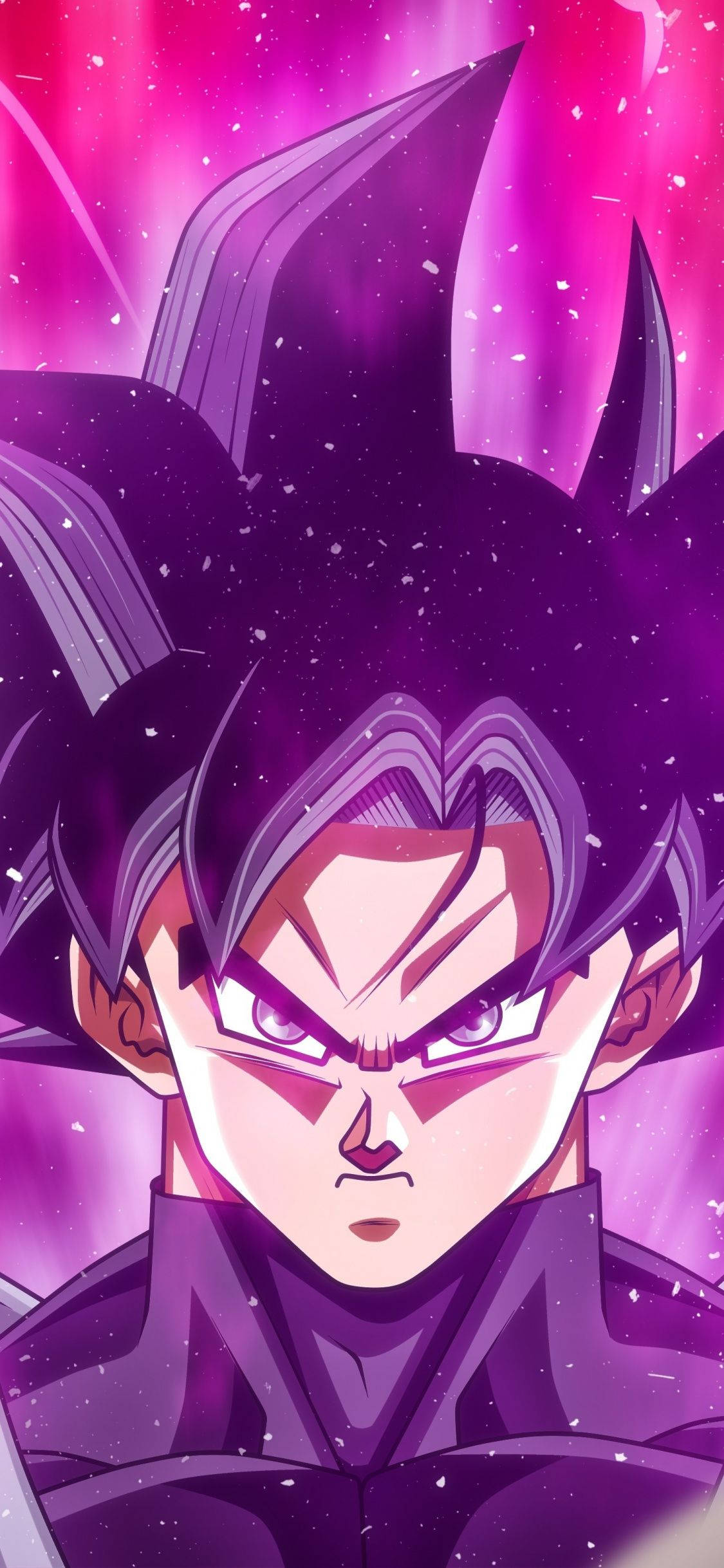 Super Saiyan Goku Black iPhone Art Fondos de pantalla