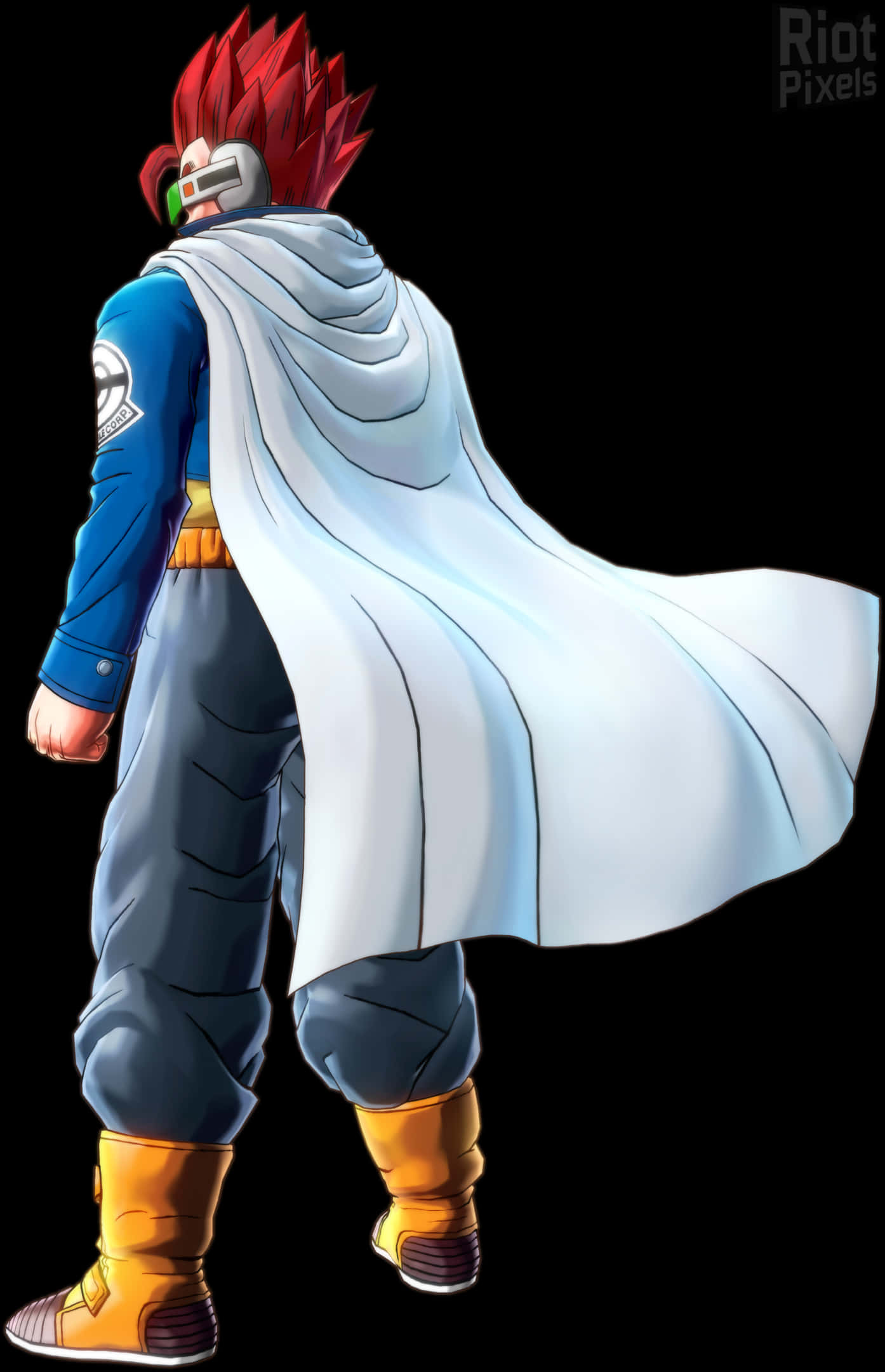 Super Saiyan Gran Saiyaman Vista Trasera Fondos de pantalla