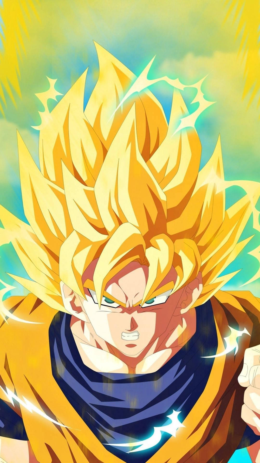 Super Saiyan Son Goku para iPhone Fondos de pantalla
