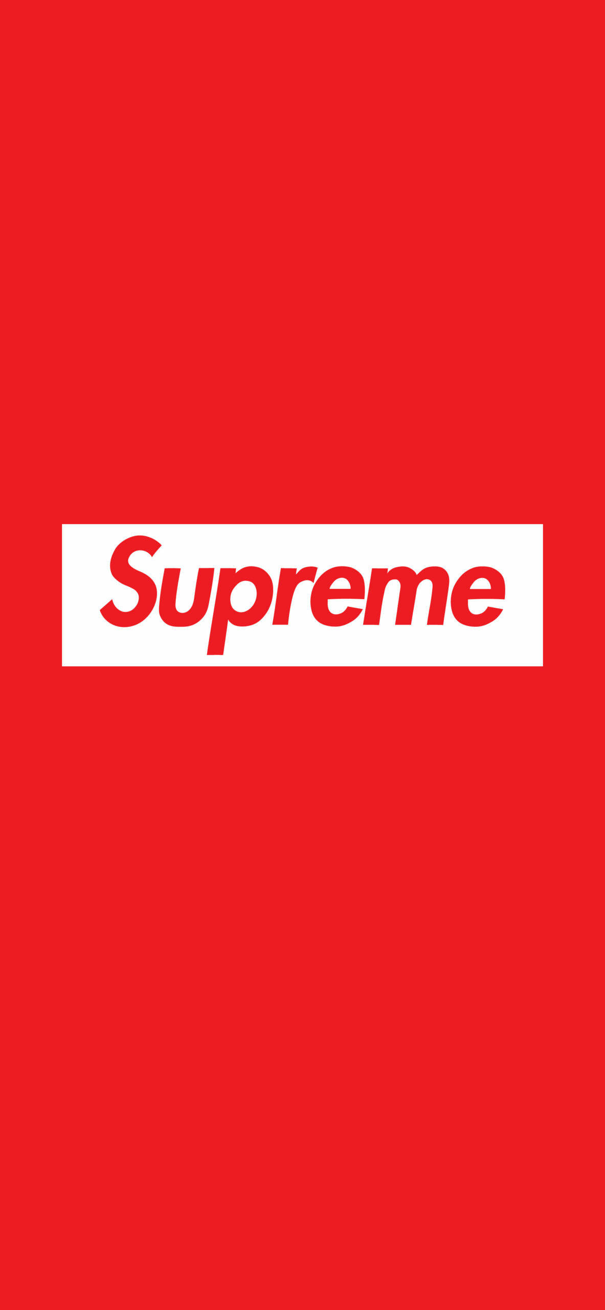 Supreme Rojo Simple Fondos de pantalla
