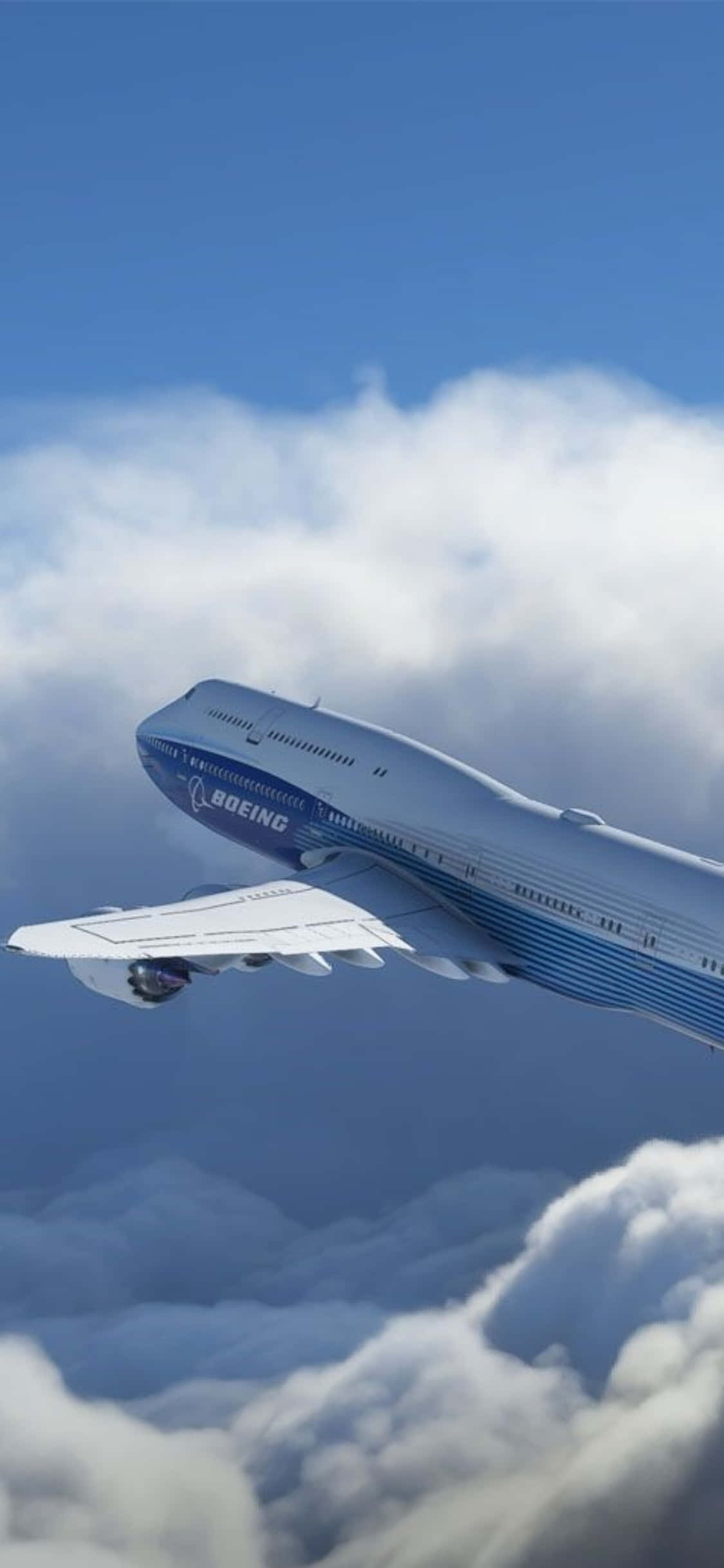 Surca los cielos virtualmente con el iPhone Xs y Microsoft Flight Simulator Fondos de pantalla