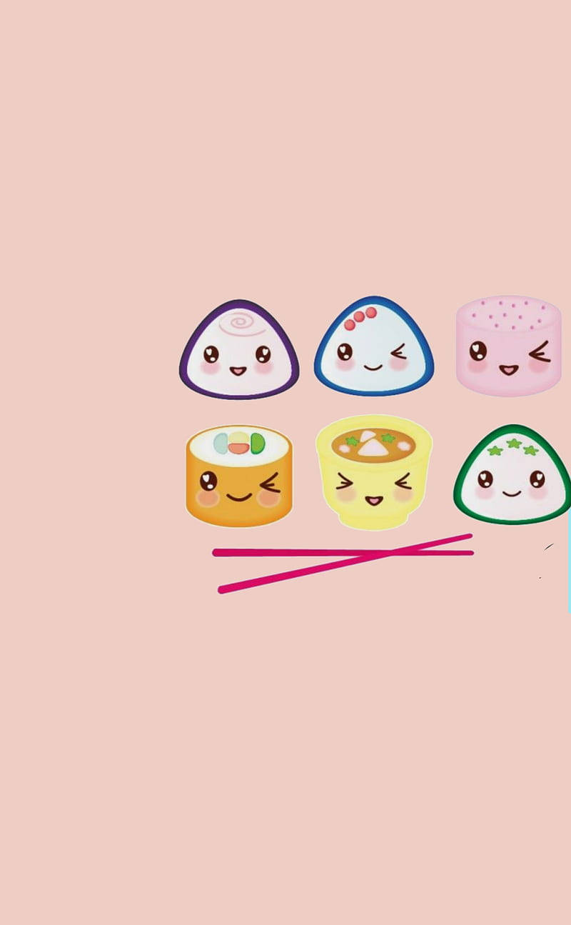 Sushi Kawaii HD Fondos de pantalla