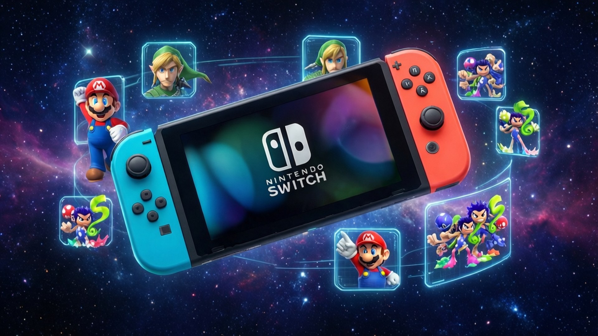 Switch en el Espacio Fondos de pantalla