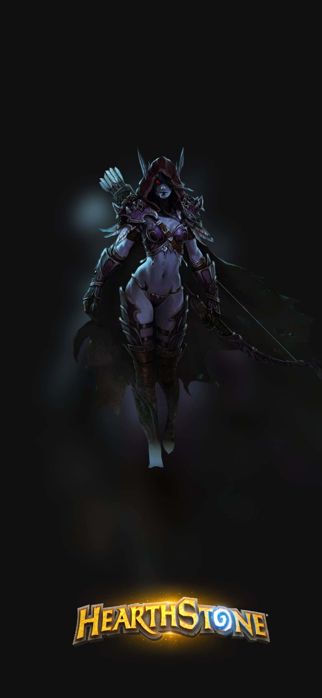 Sylvanas Windrunner Fondo Hearthstone iPhone XS Fondos de pantalla