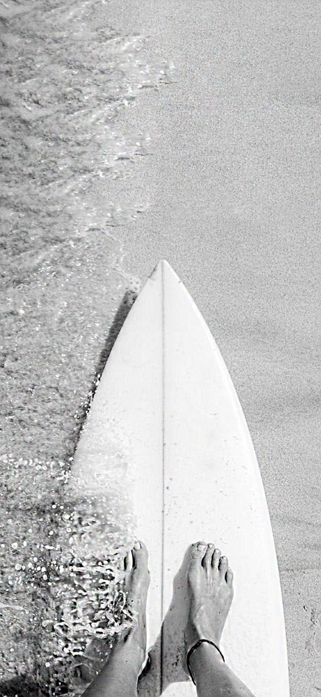 Tabla de surf monocromática Fondos de pantalla