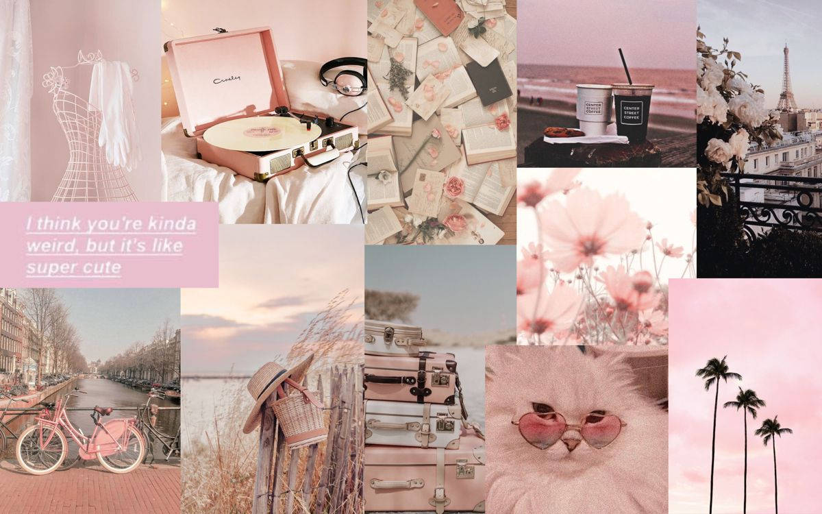 Tablero de humor de atardecer pastel lindo Fondos de pantalla