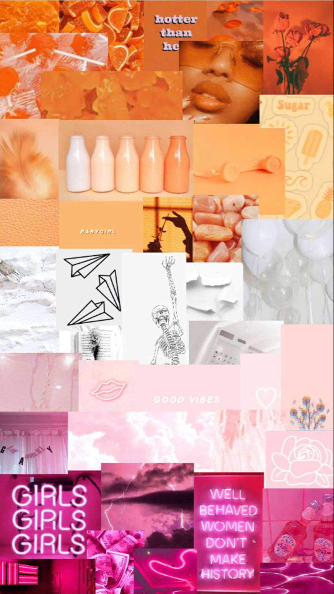 Tablero de inspiración de estética lésbica sutil Fondos de pantalla