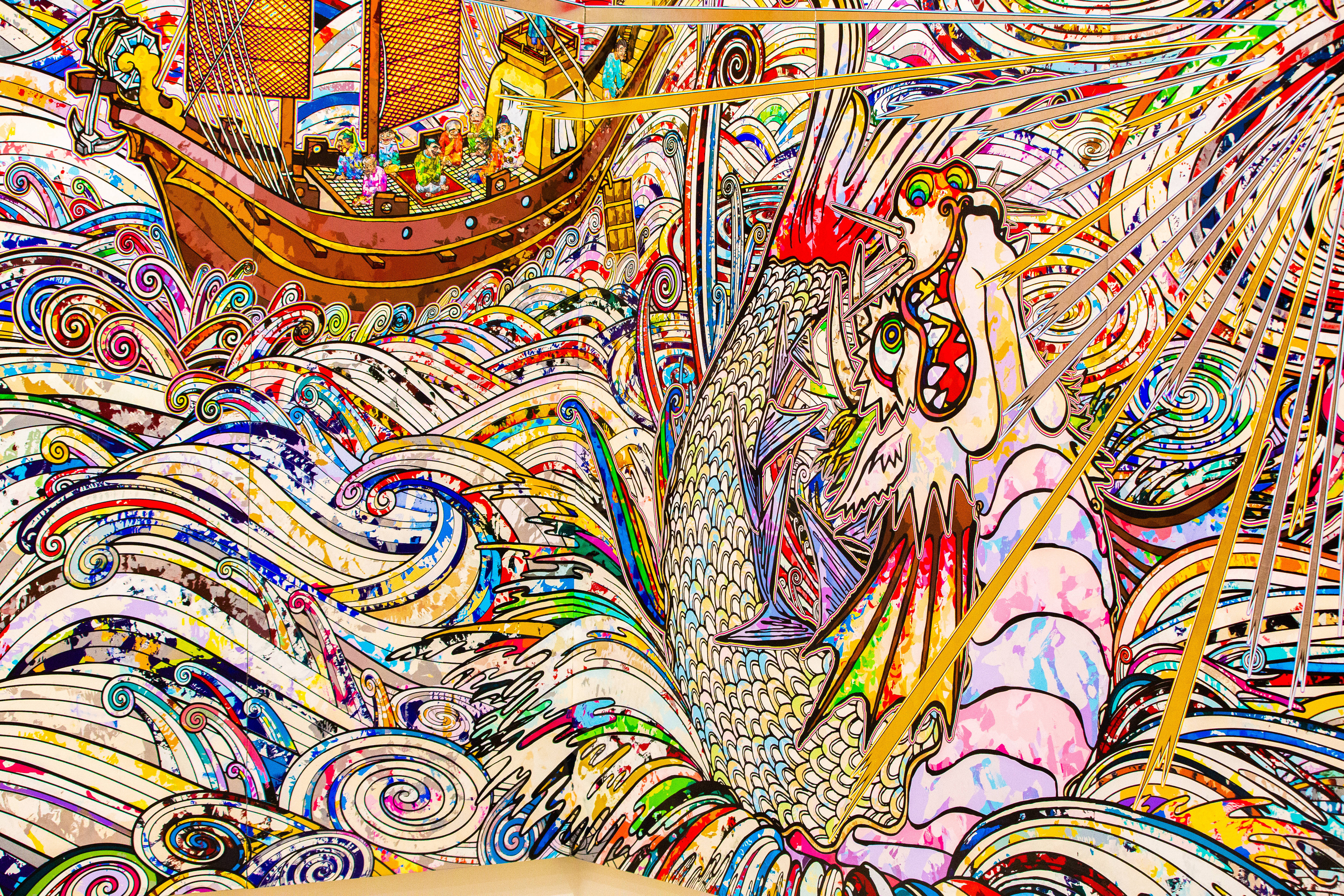 Takashi Murakami 4K Sirena Fondos de pantalla