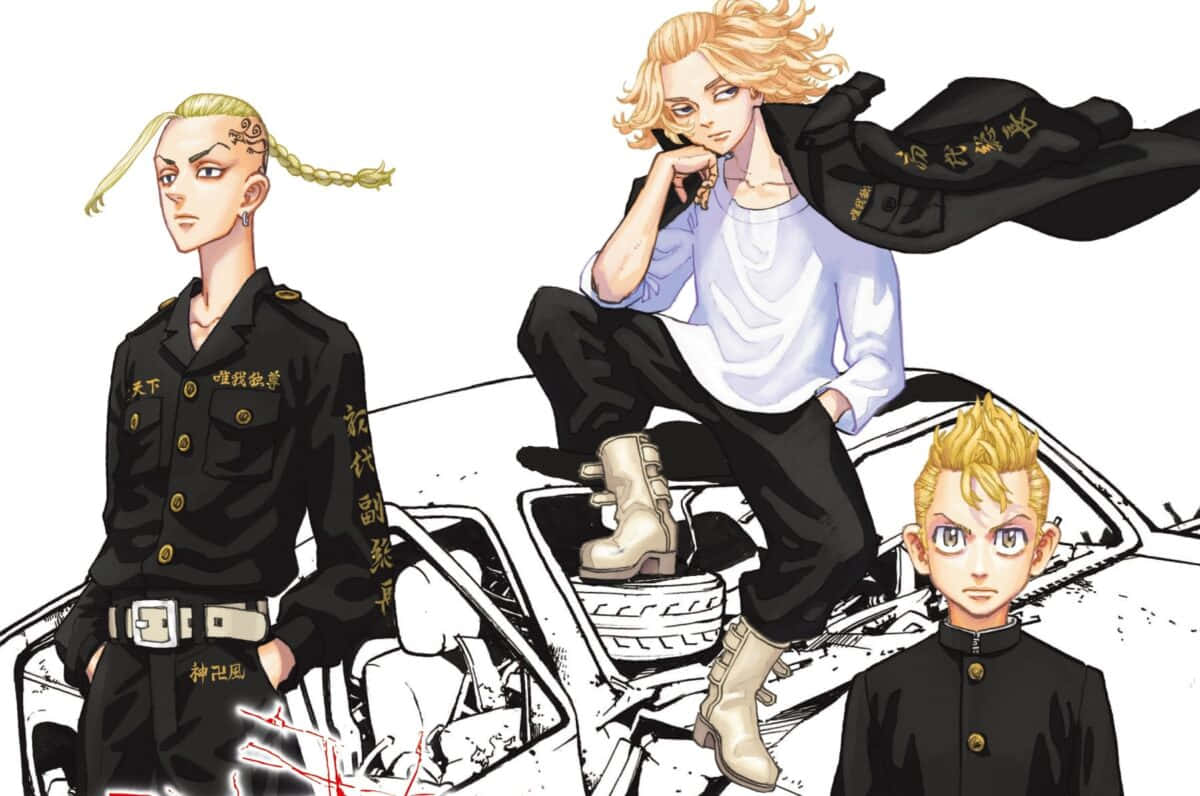 Takemichi Hanagaki y sus amigos de Tokyo Revengers buscan venganza Fondos de pantalla